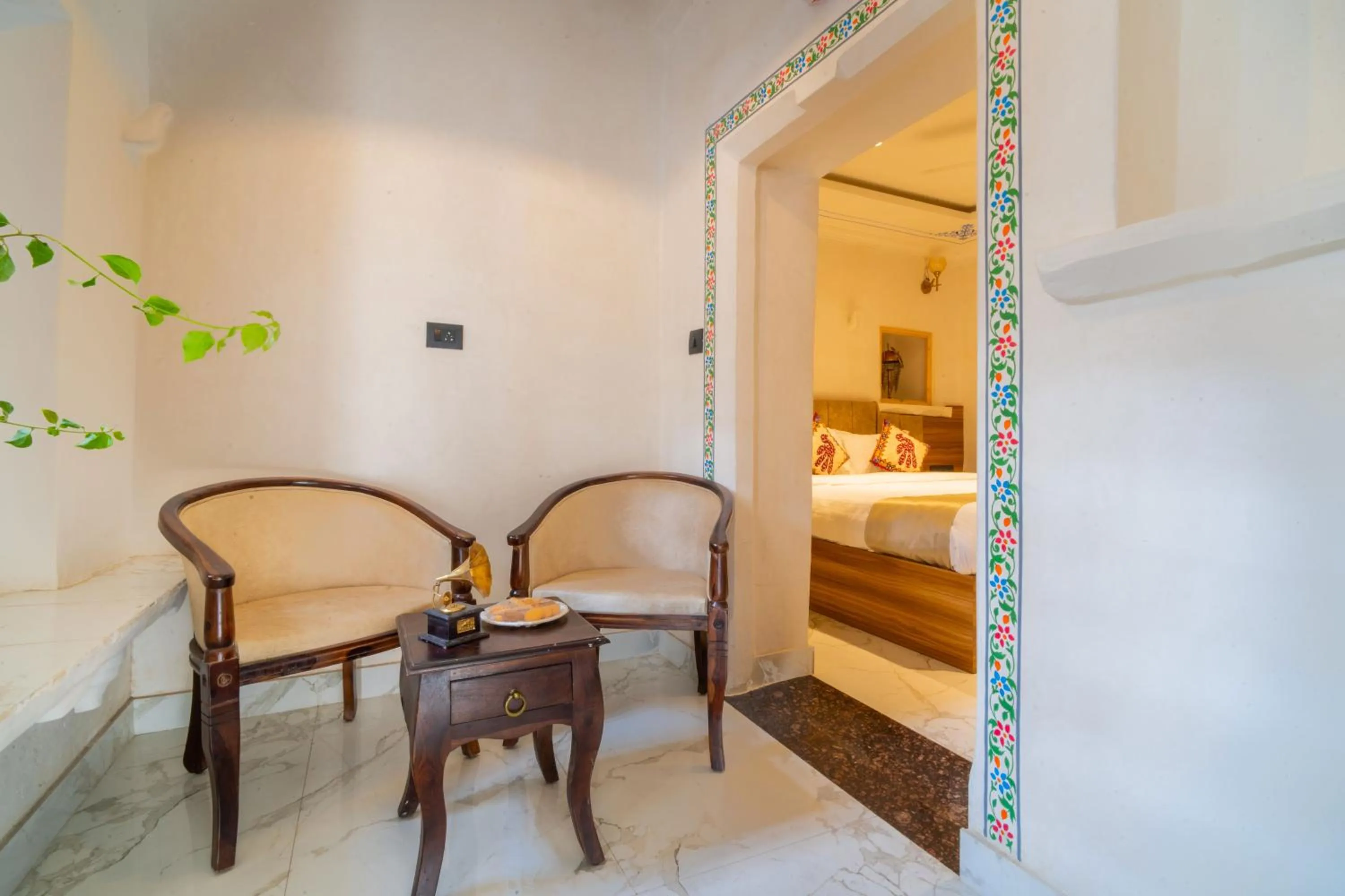 Bedroom, Bed in Amoraya Udaipur