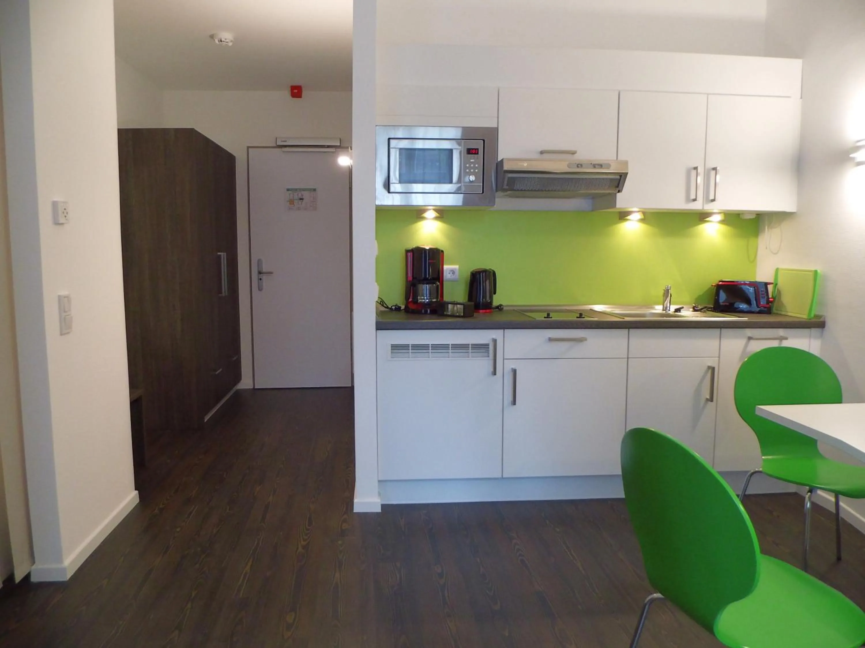 Kitchen or kitchenette in Boardinghaus Weinberg Campus