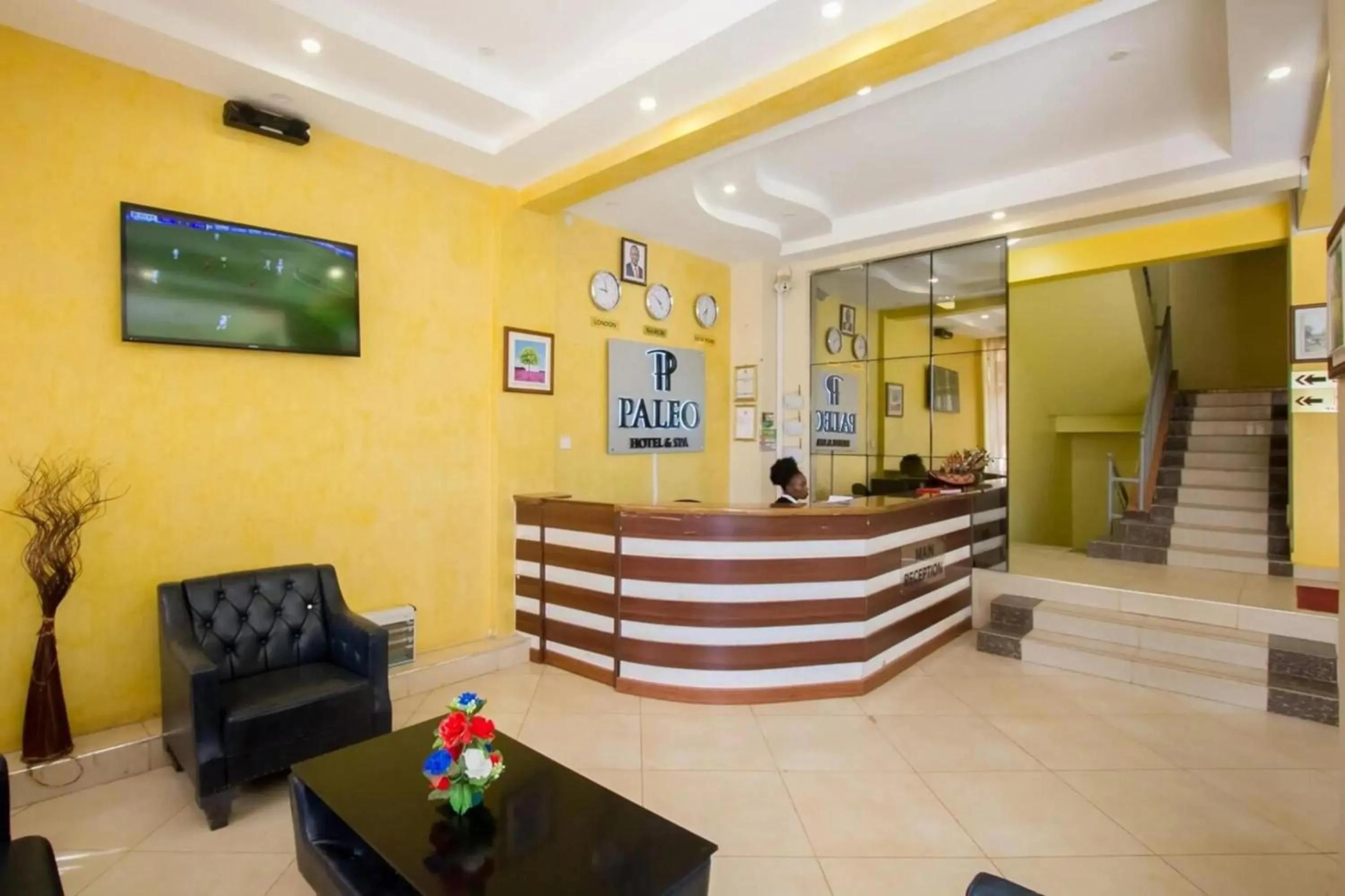 Lobby or reception in Paleo Hotel and Spa, Thika