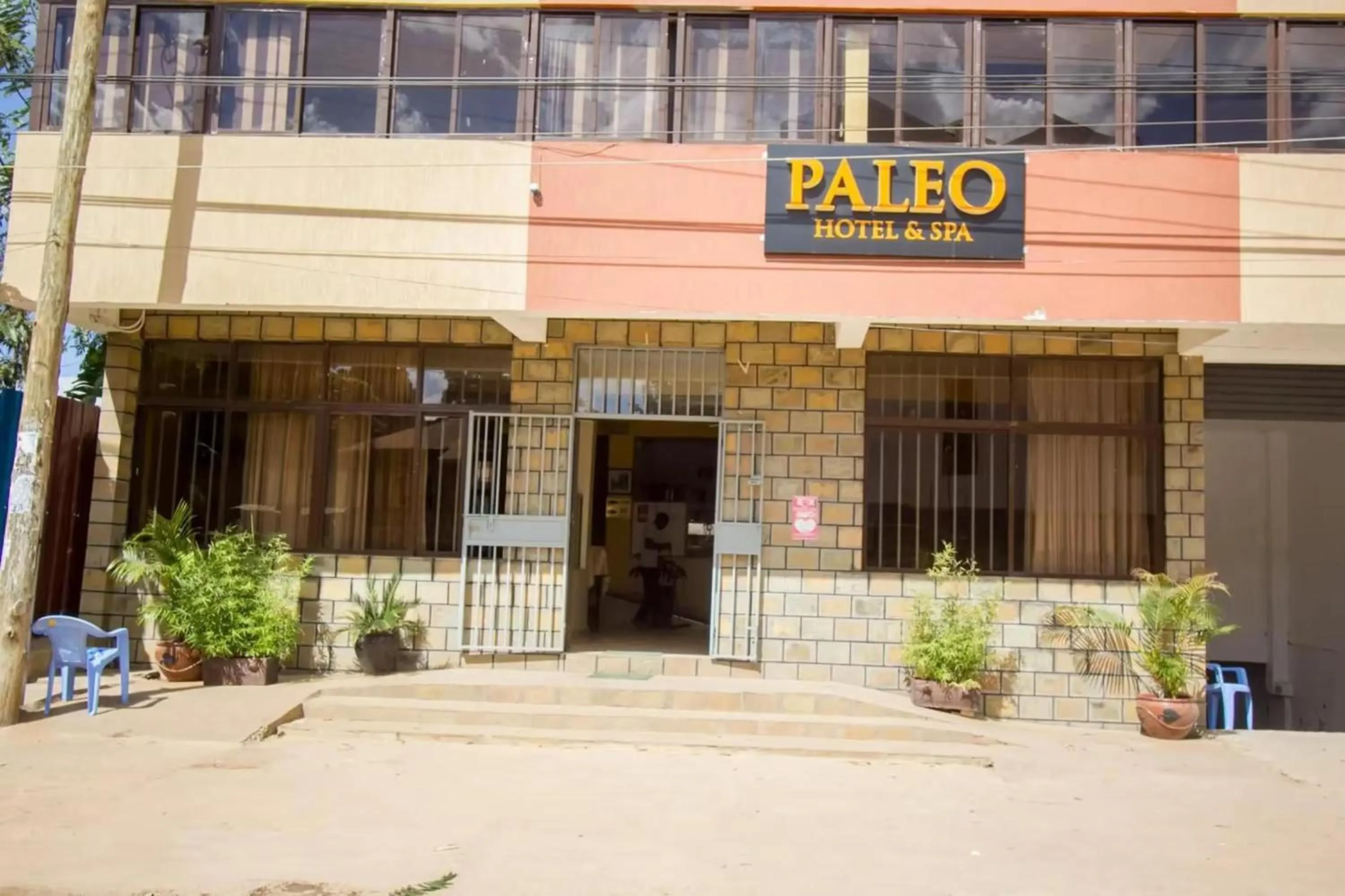 Facade/entrance in Paleo Hotel and Spa, Thika