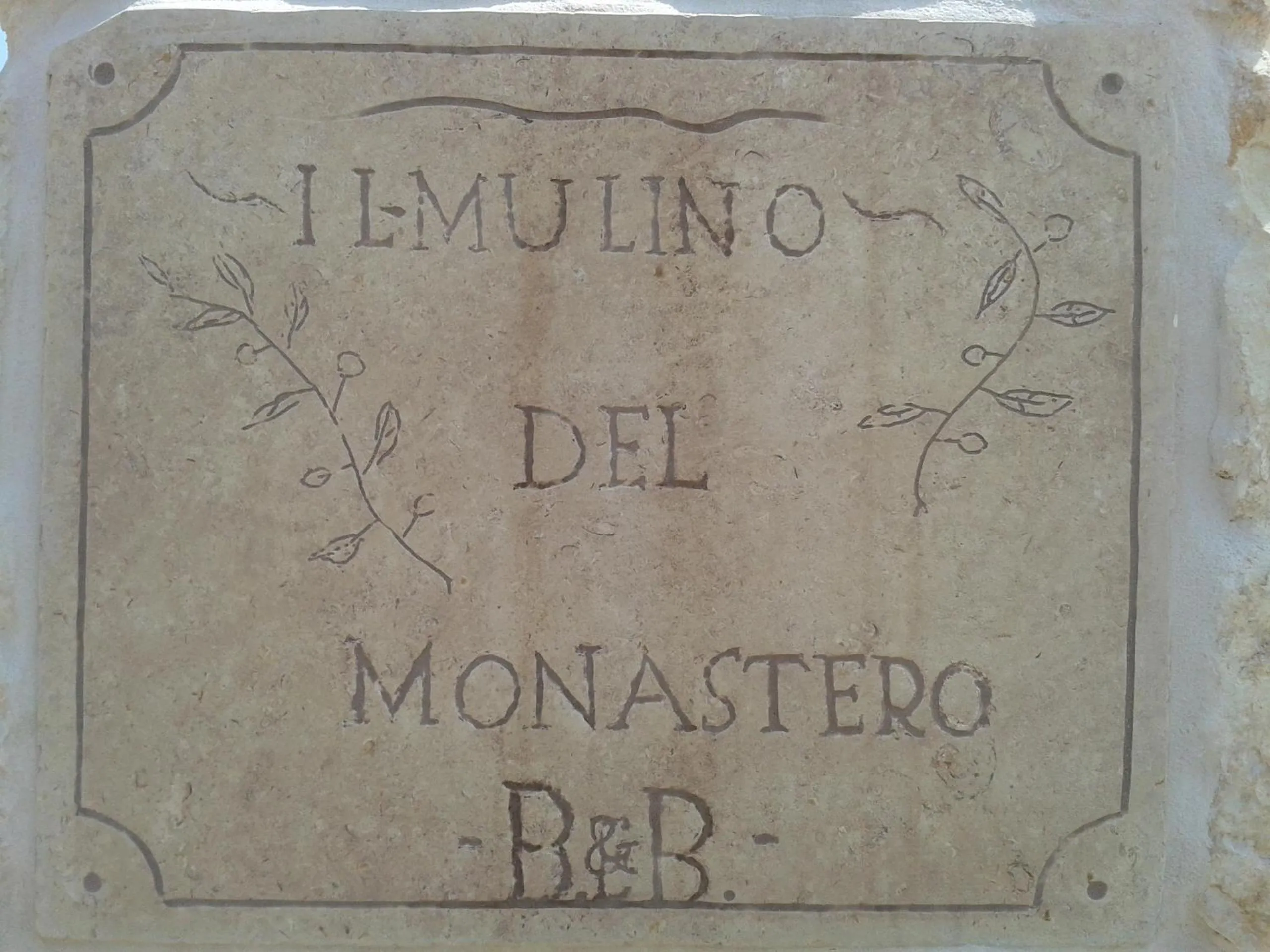 Property logo or sign in B&B Il Mulino del Monastero