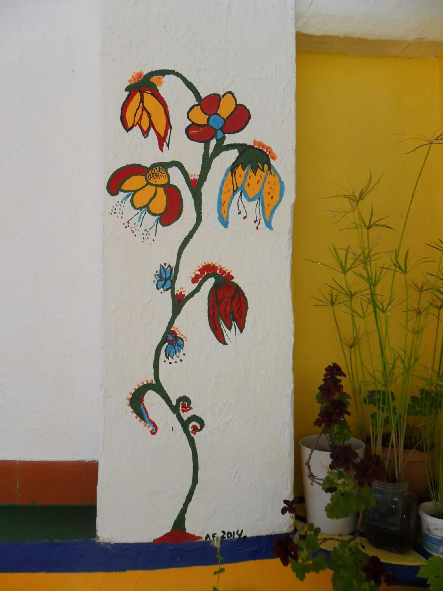 Decorative detail in Casa Annette