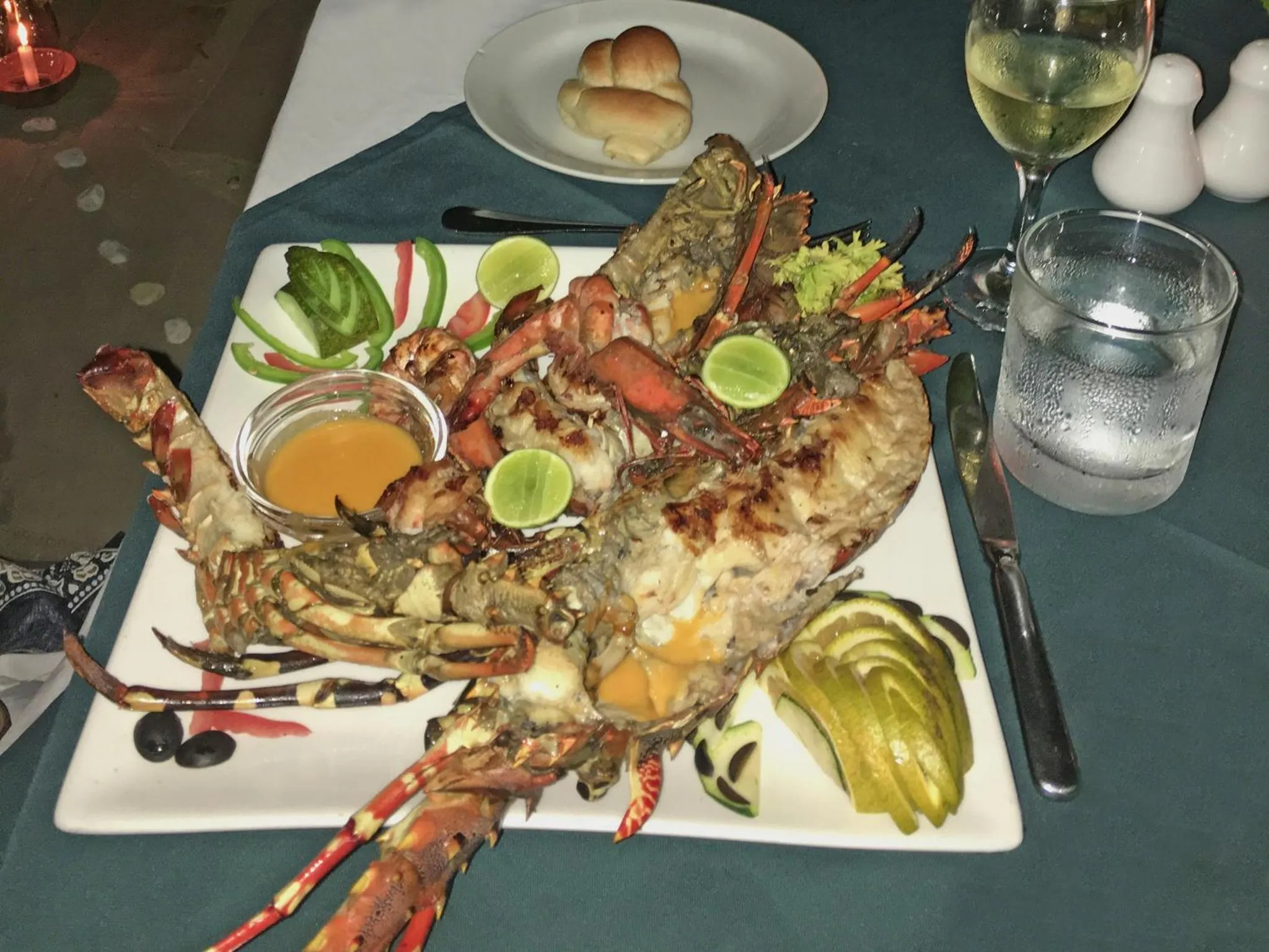 Food close-up in Pongwe Bay Resort