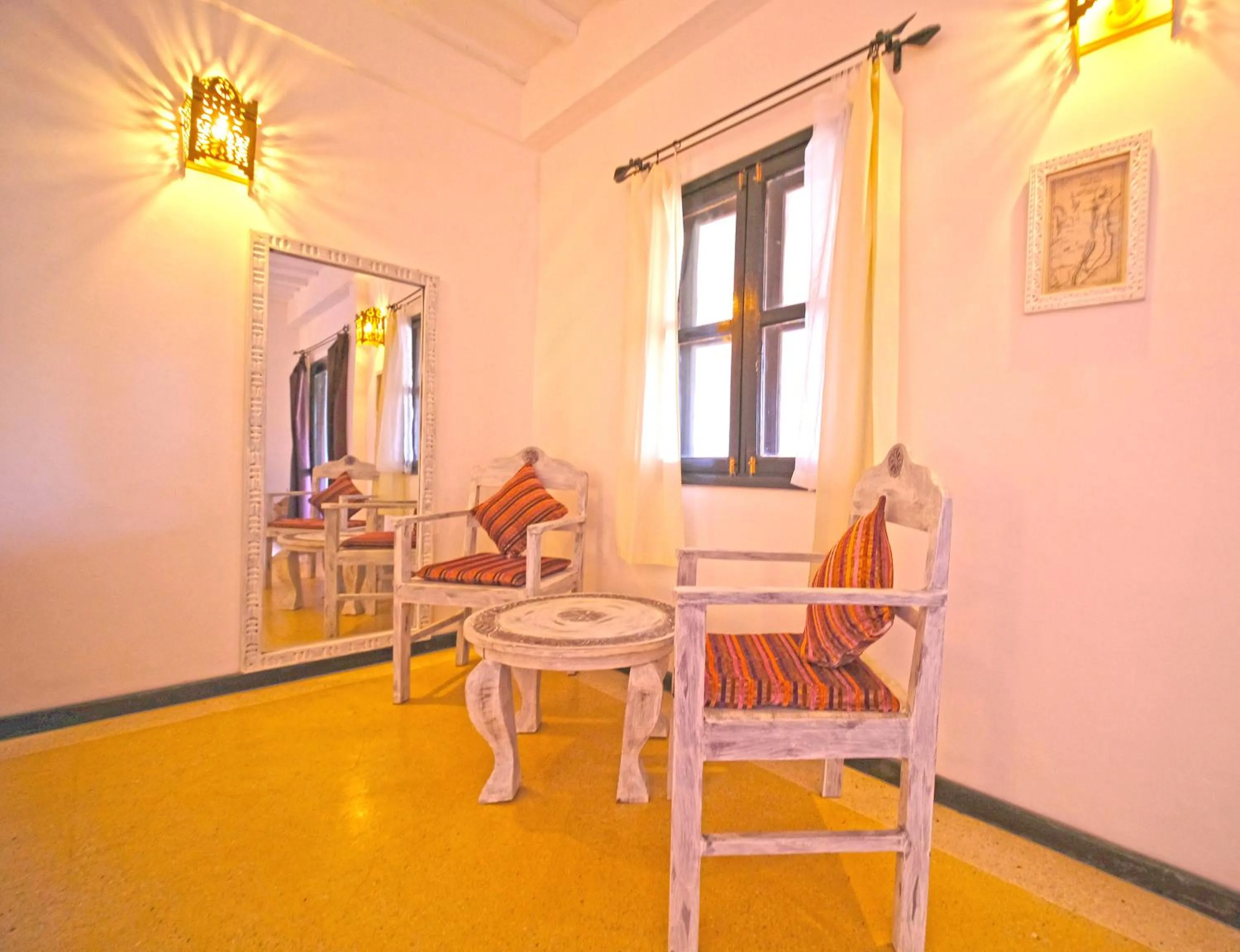 Seating area in Pongwe Bay Resort