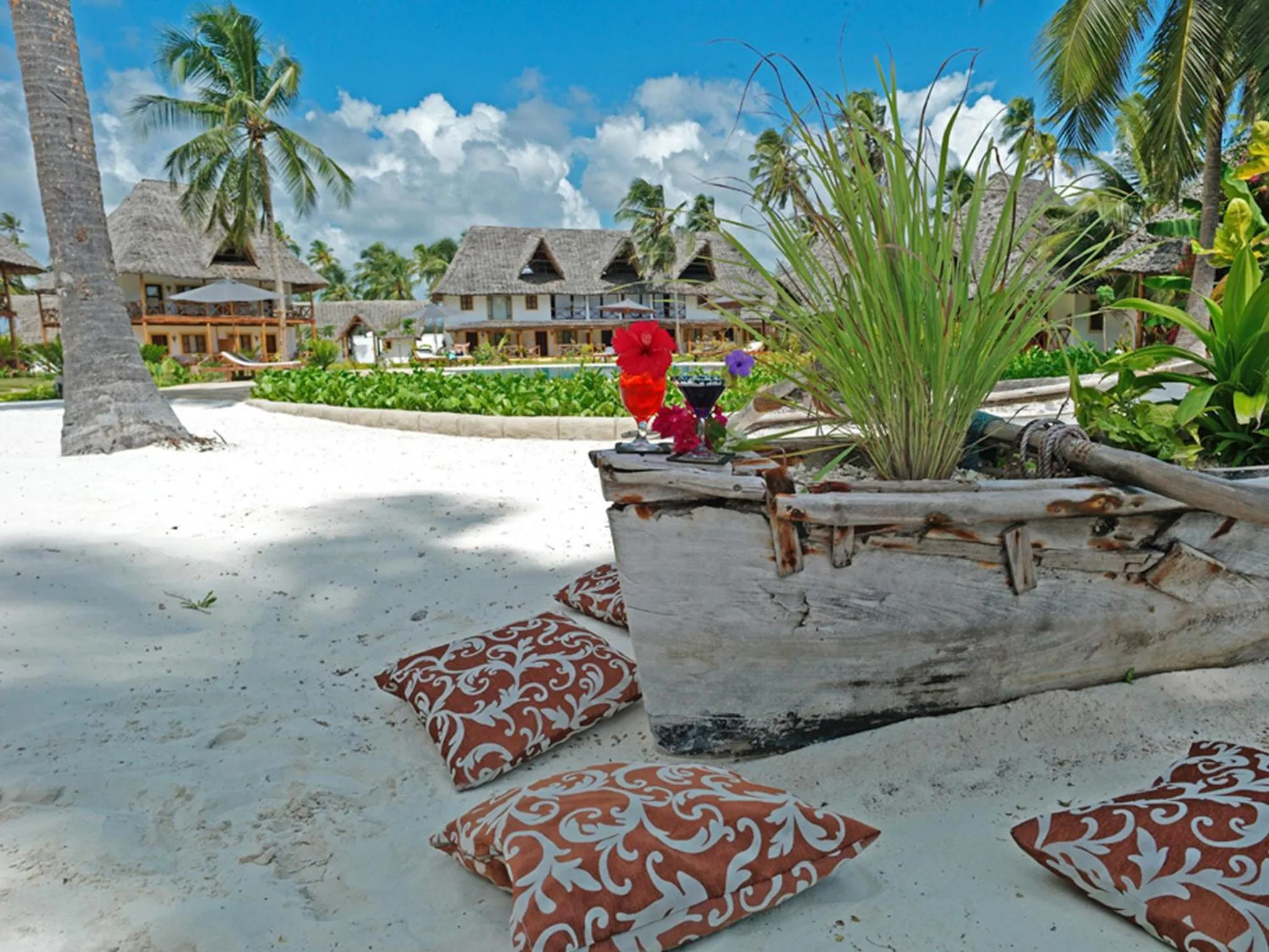 Beach in Pongwe Bay Resort