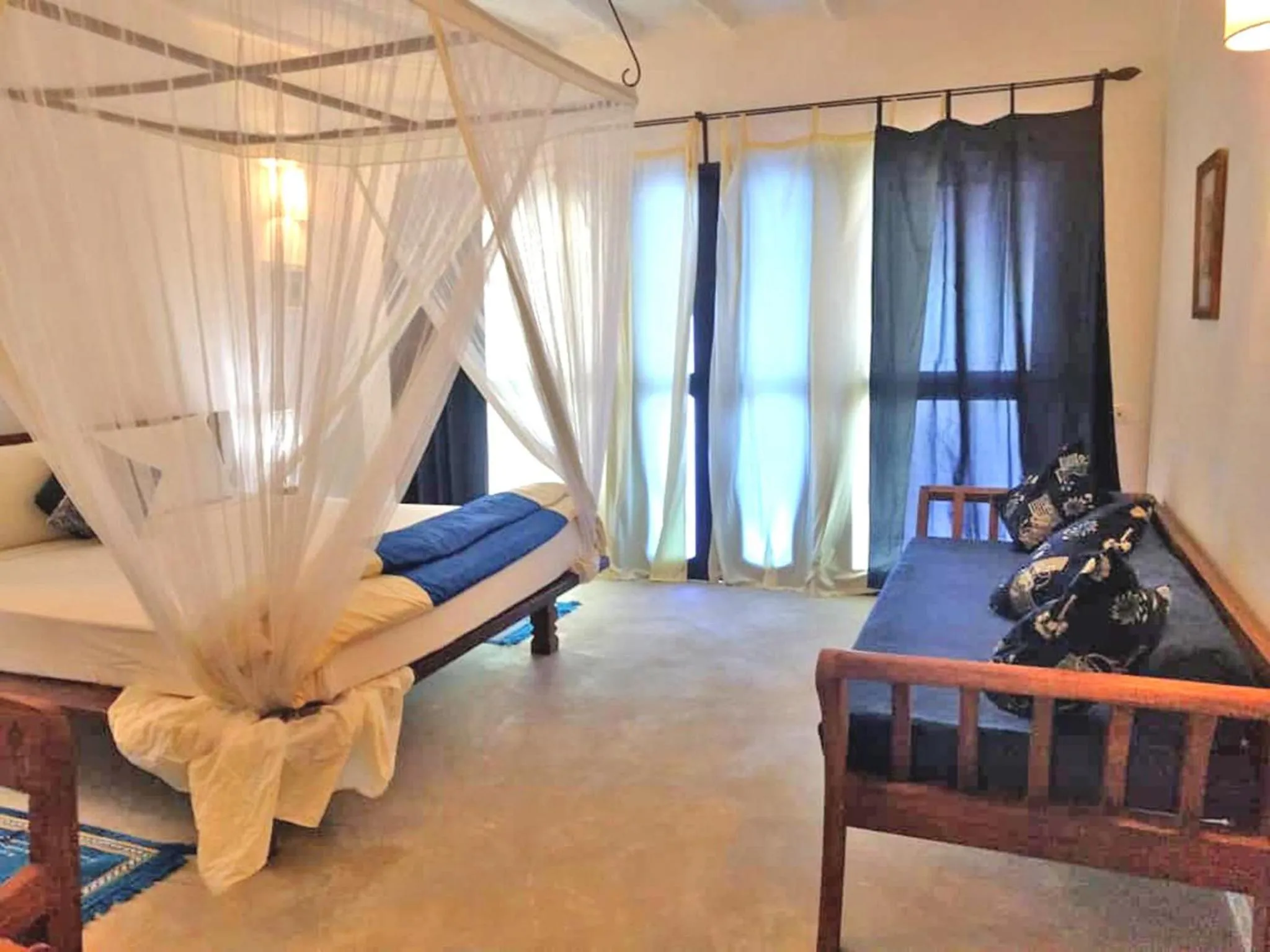 Bedroom, Bed in Pongwe Bay Resort