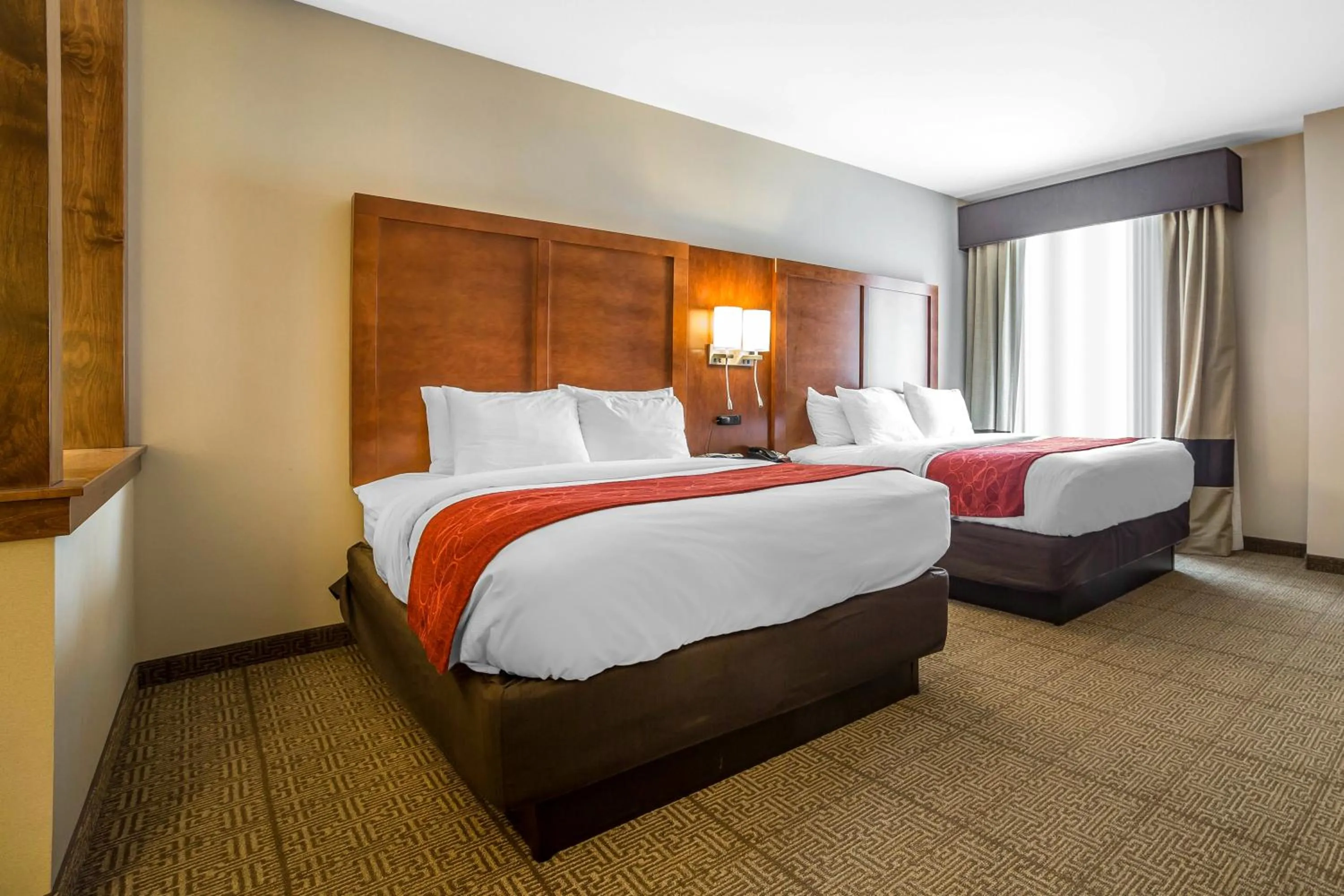 Bedroom, Bed in Comfort Suites Moab near Arches National Park