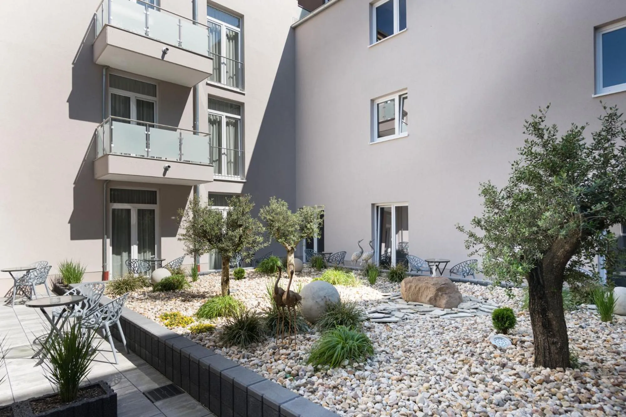 Property building in Atrium Apart Hotel Brühl