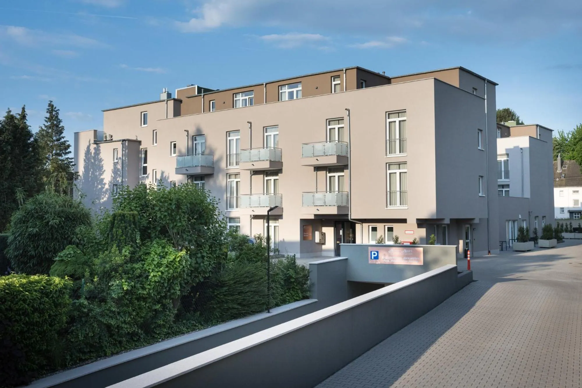 Property building in Atrium Apart Hotel Brühl