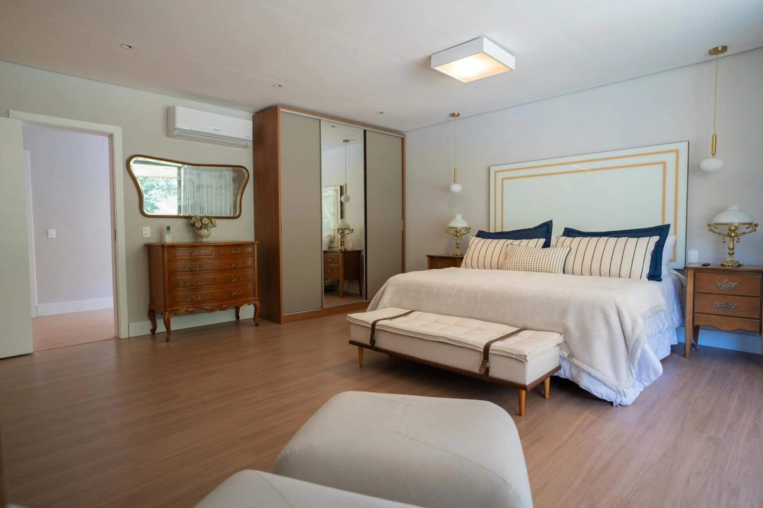 Bed in Locanda della Mimosa