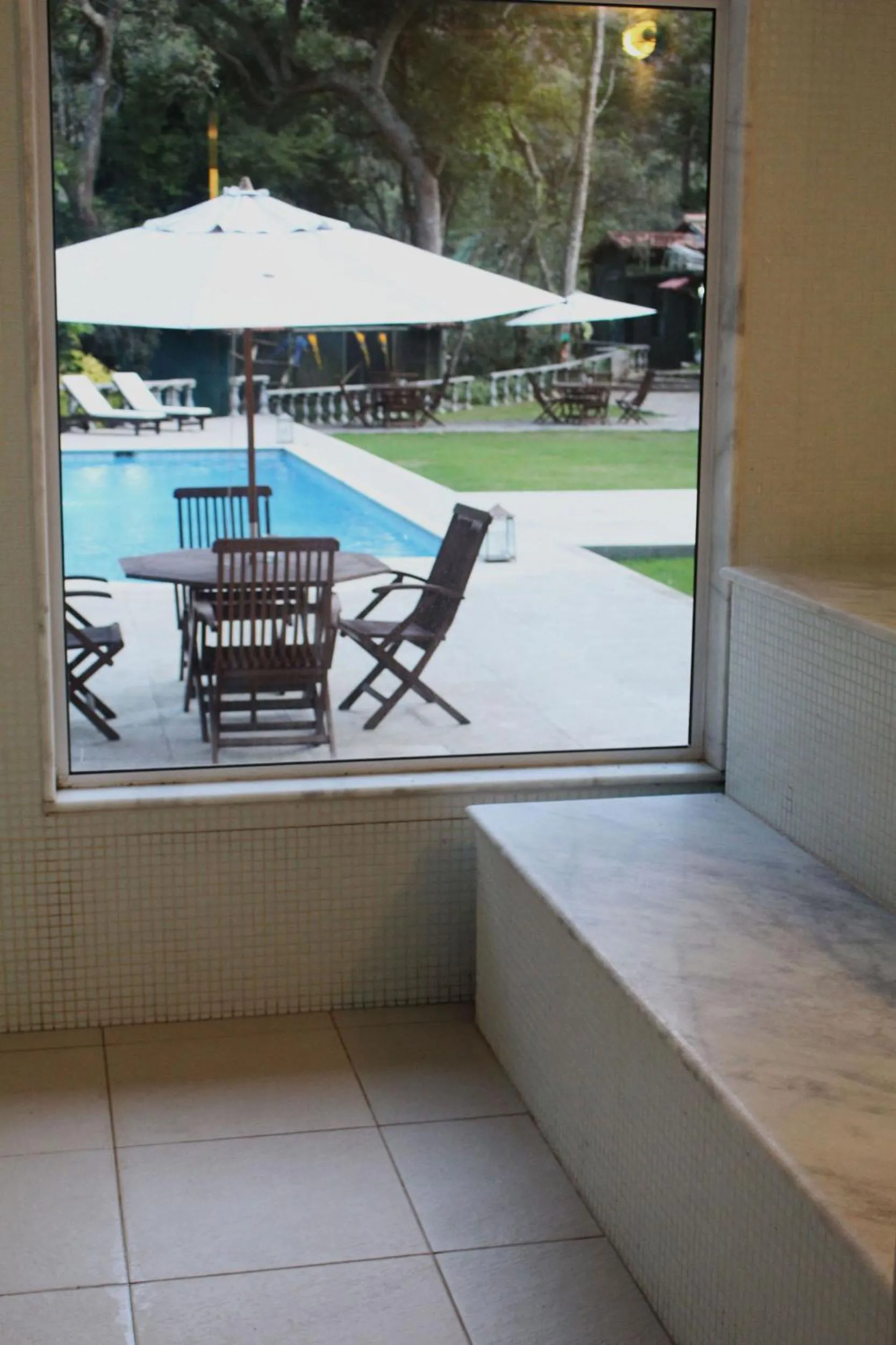 Patio in Locanda della Mimosa