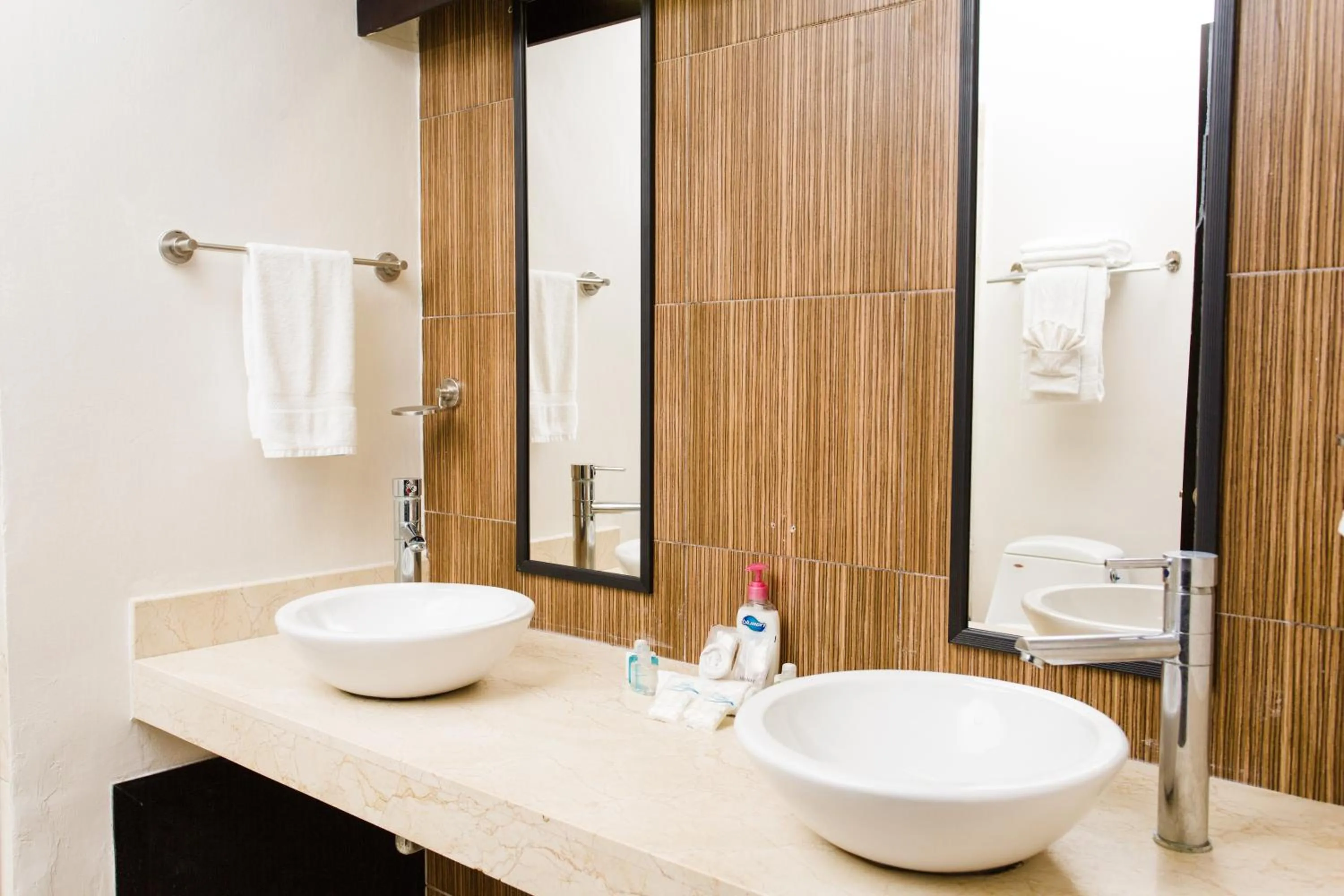 Bathroom in Ocean Front Corto Maltes 104 in Downtown