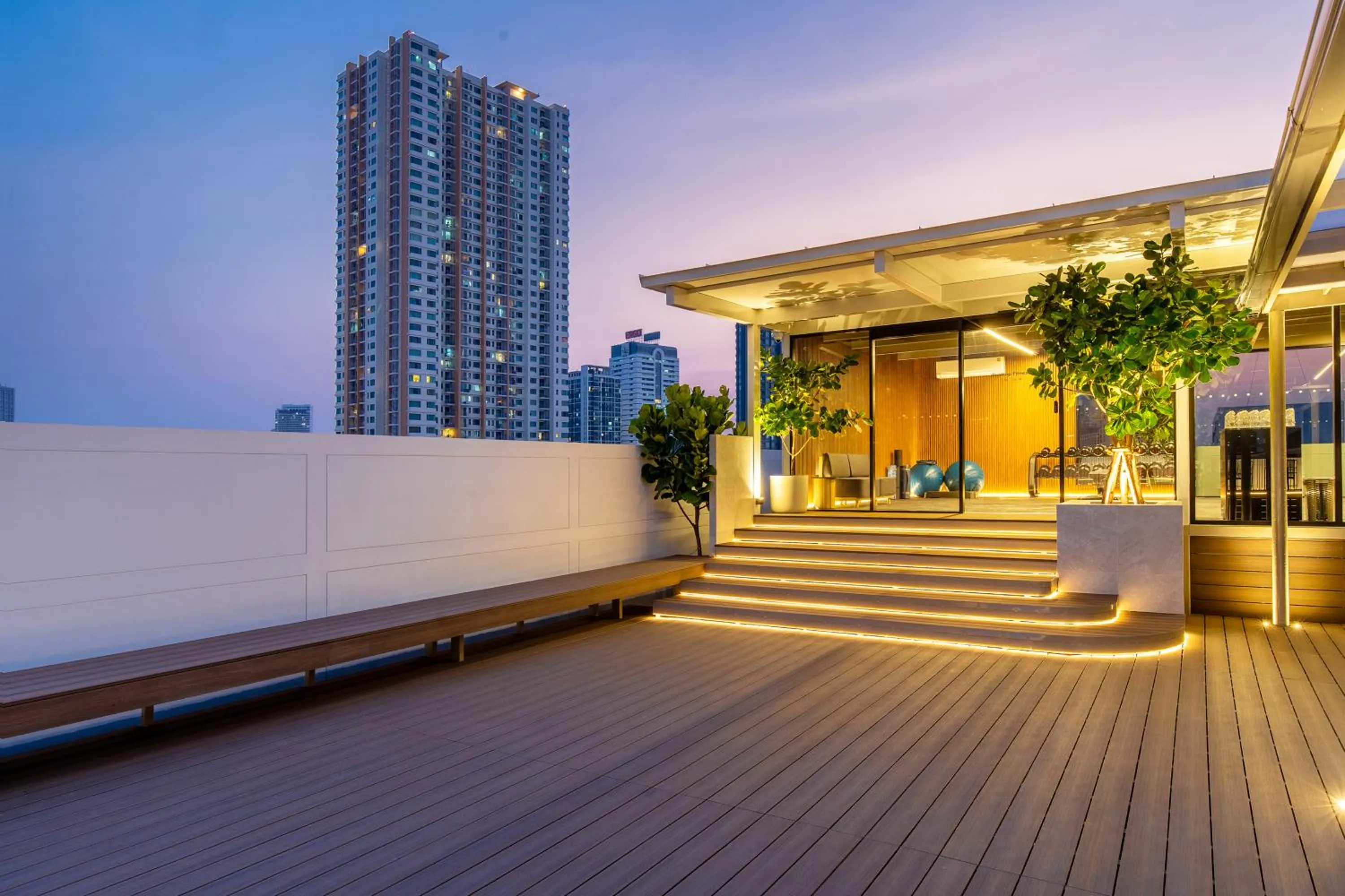 Balcony/Terrace in Saan Hotel Sathorn