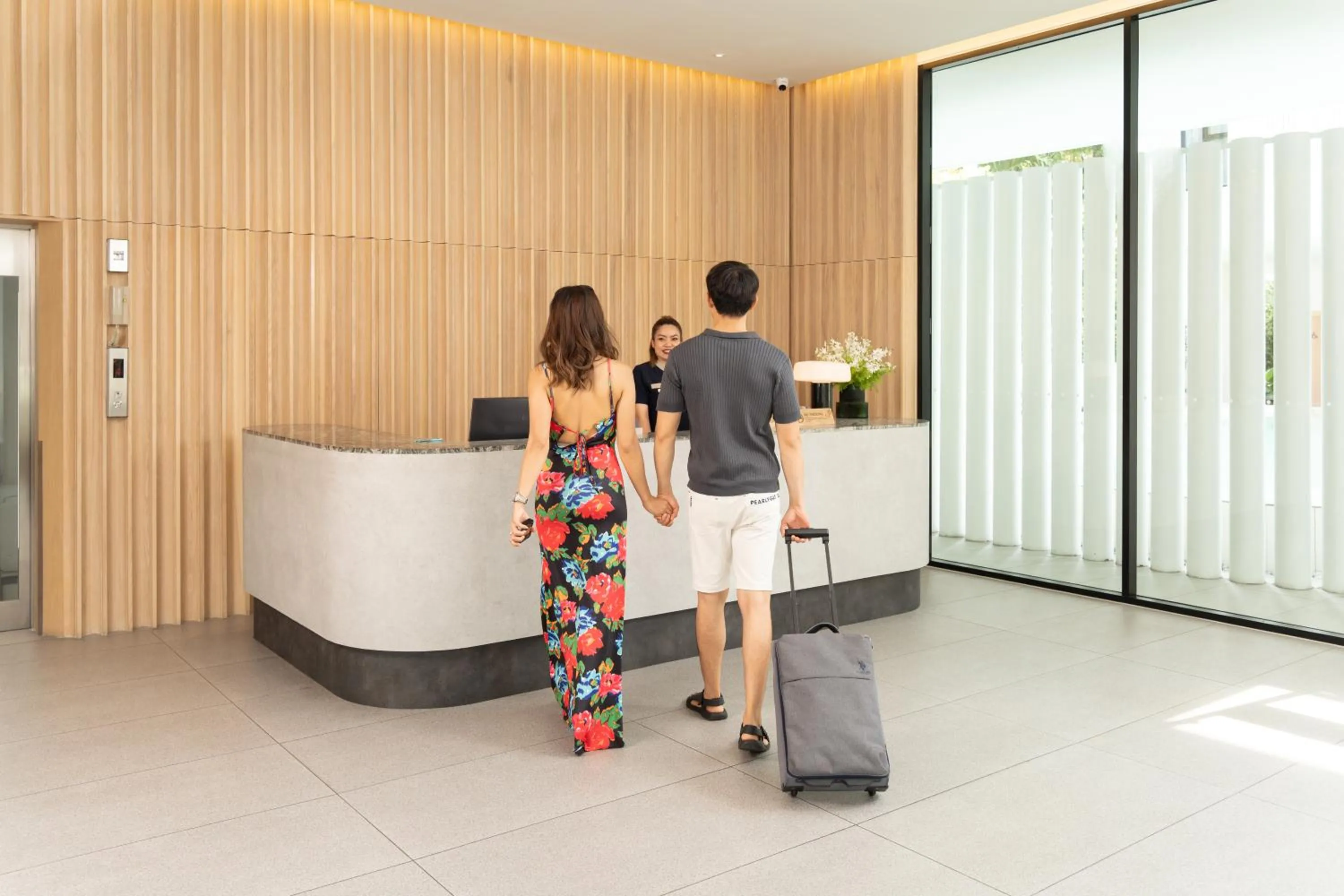 Lobby or reception in Saan Hotel Sathorn