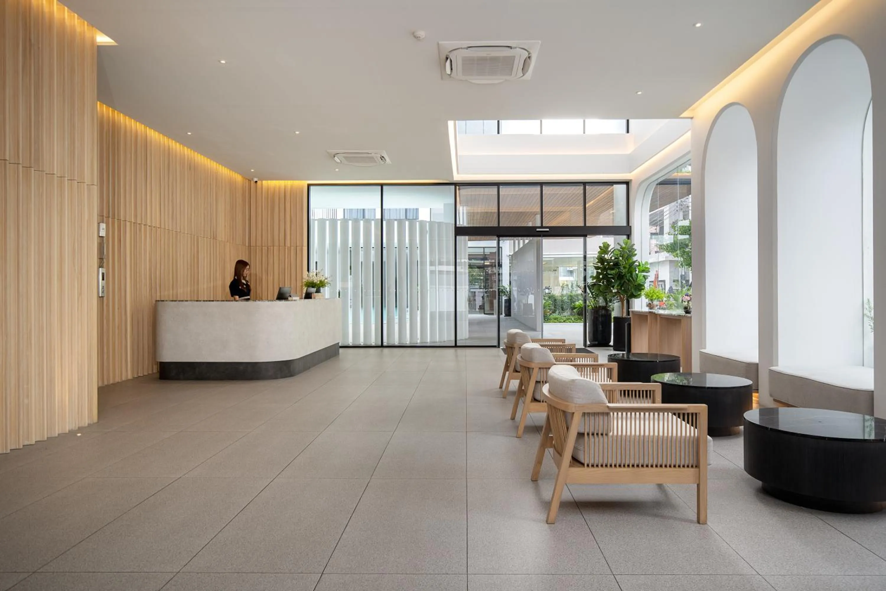 Lobby or reception in Saan Hotel Sathorn