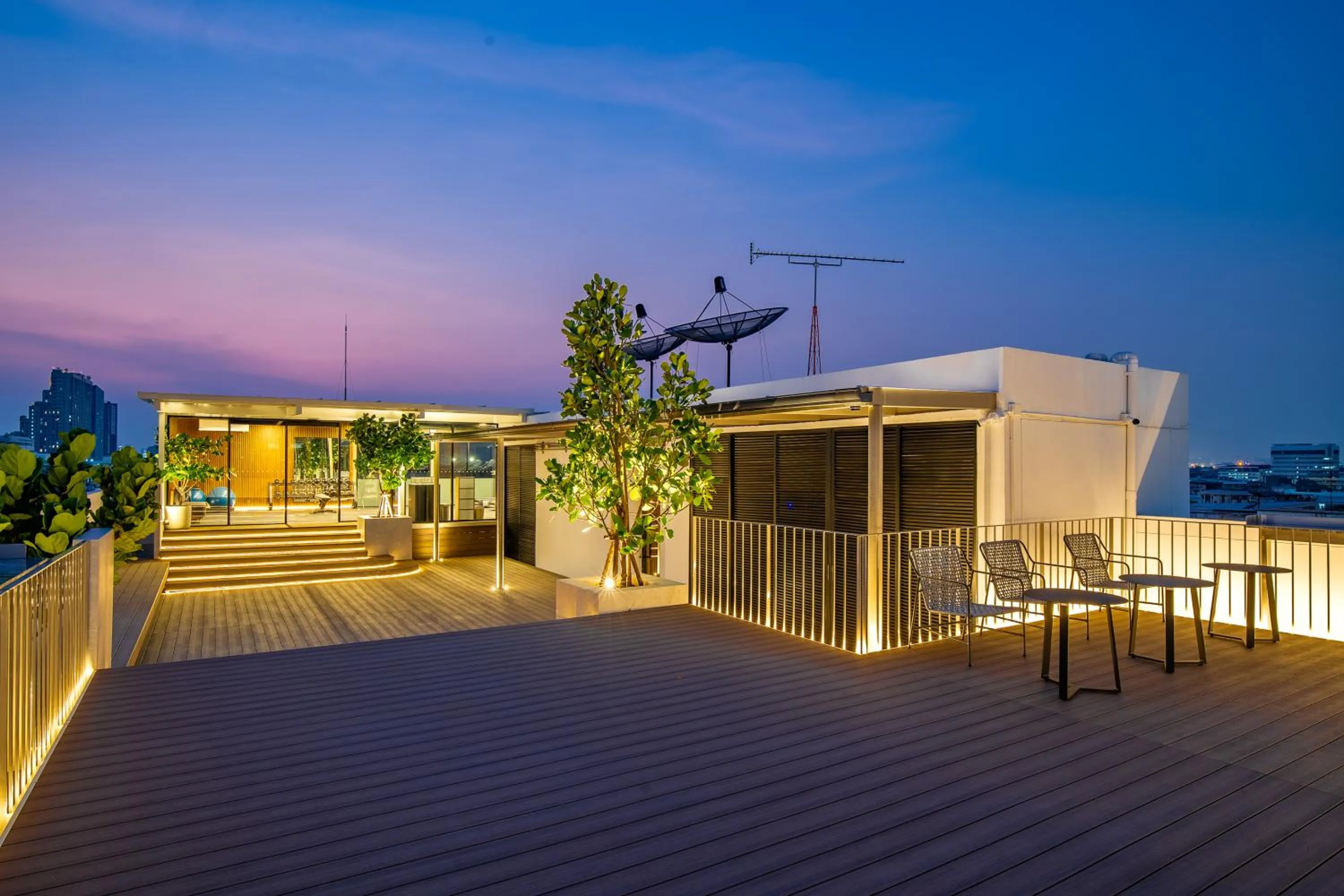 Balcony/Terrace in Saan Hotel Sathorn