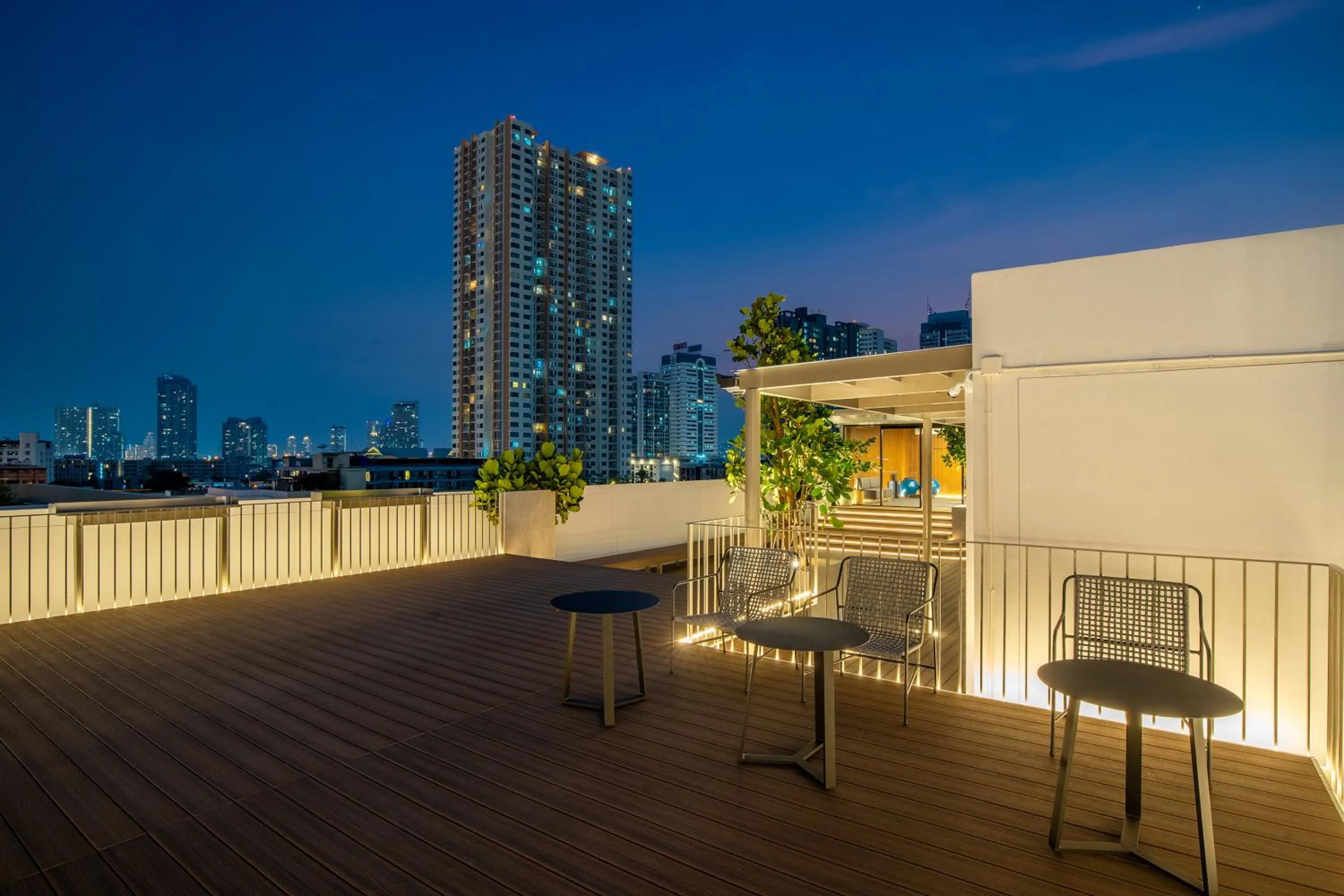 Balcony/Terrace in Saan Hotel Sathorn