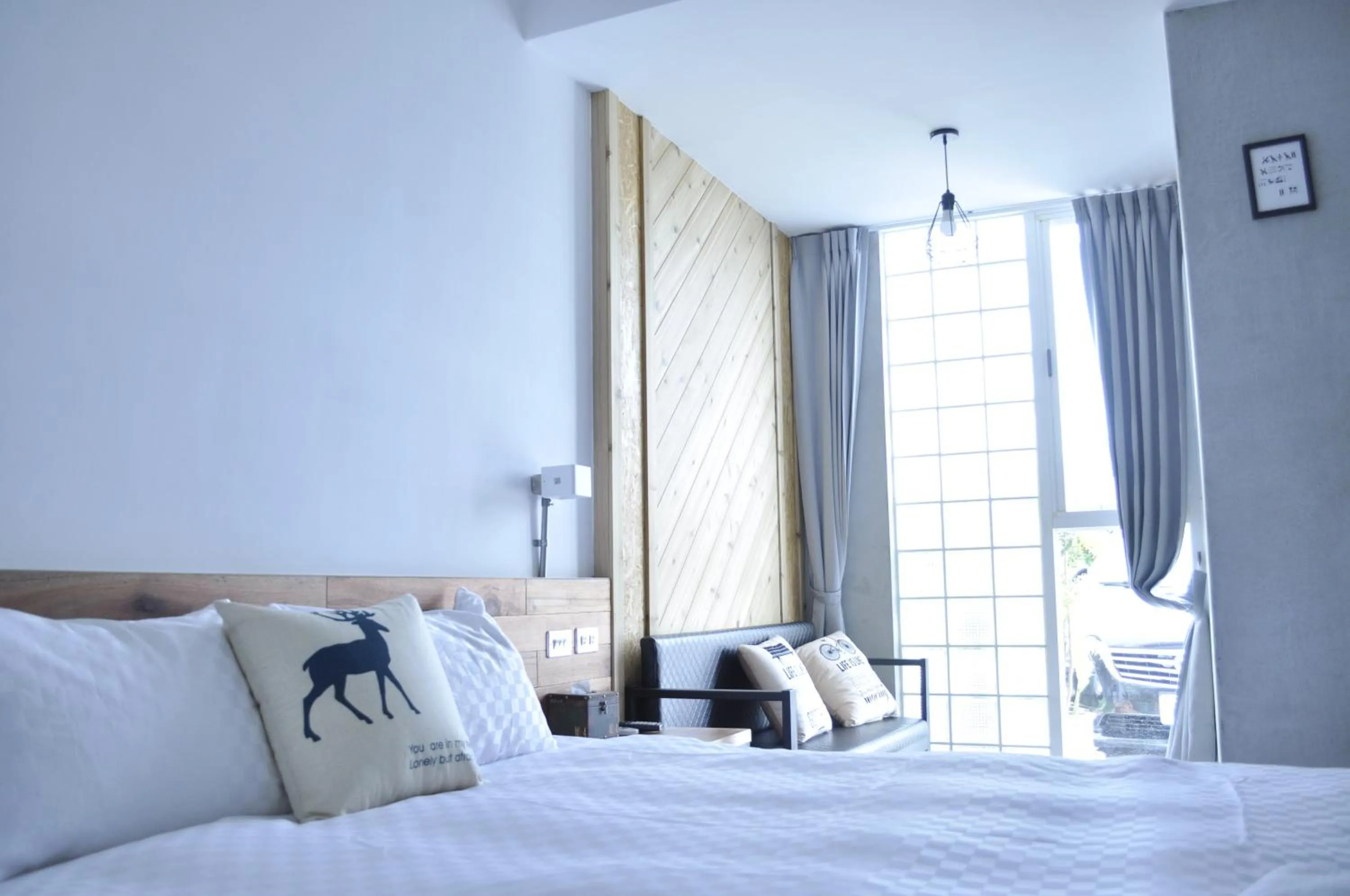 Bed in The Red Hotel