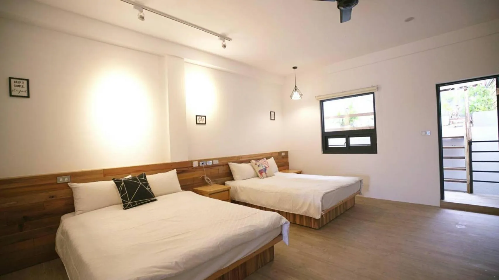 Bed in The Red Hotel