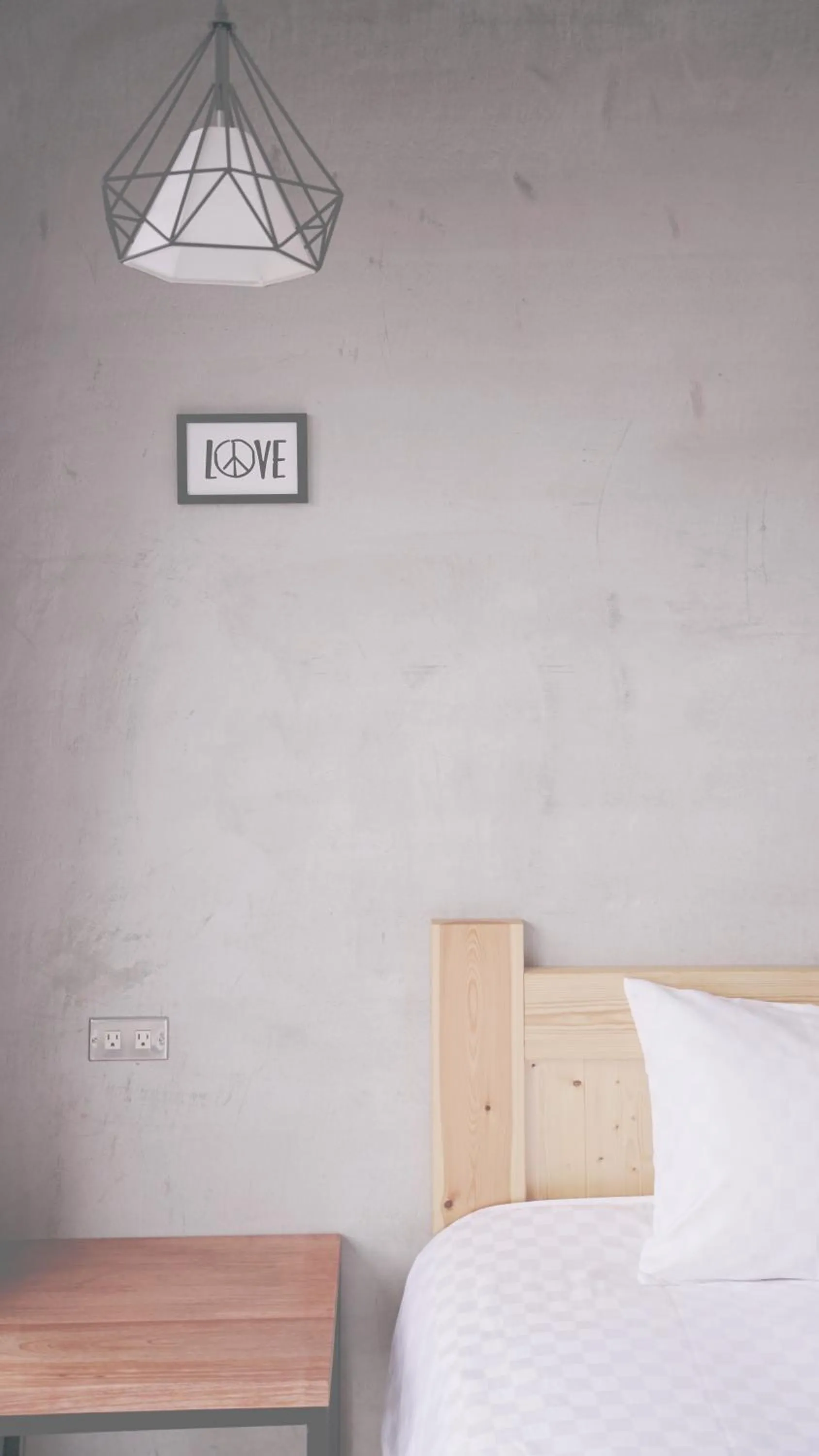 Bed in The Red Hotel