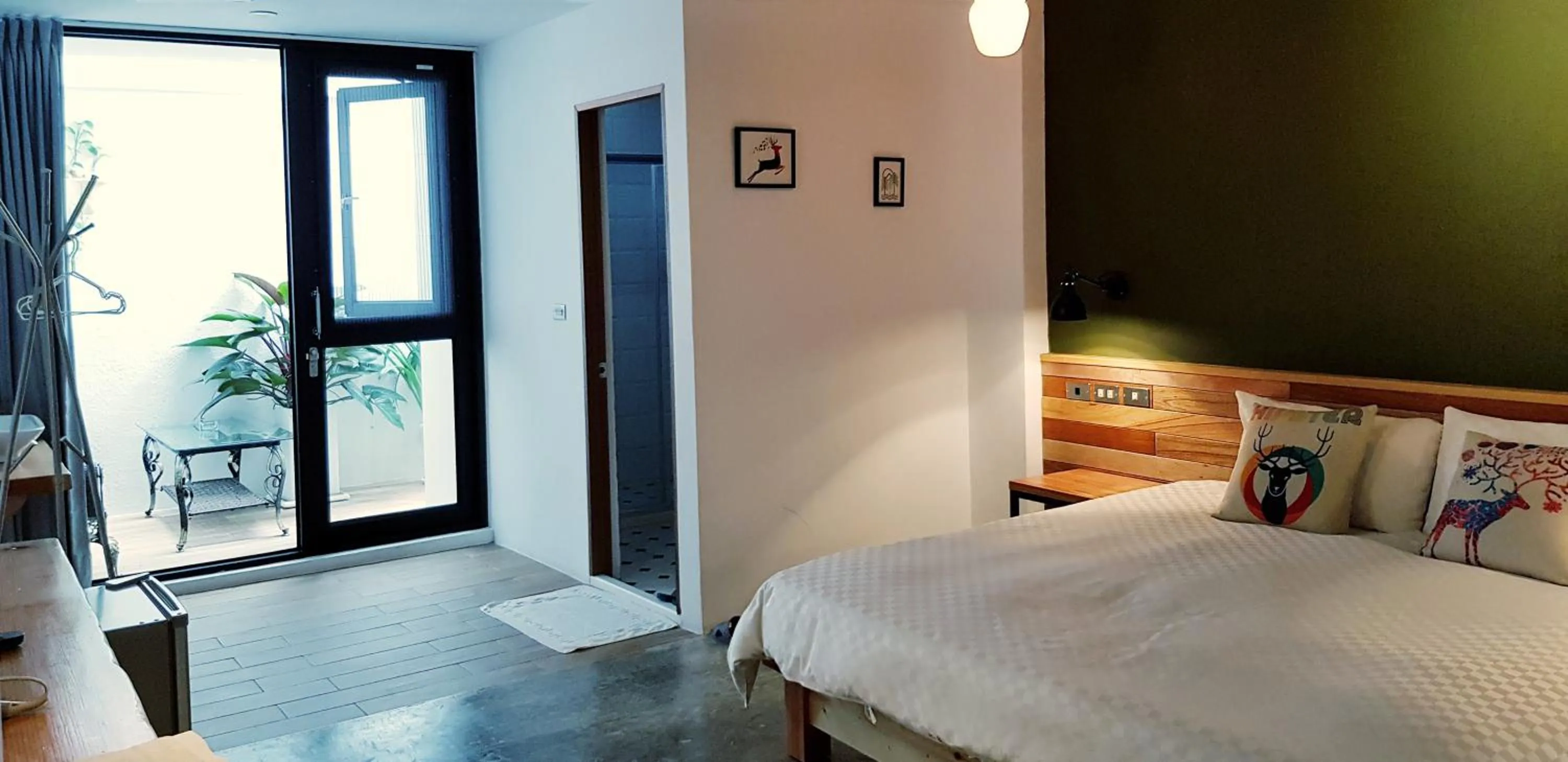 Bed in The Red Hotel