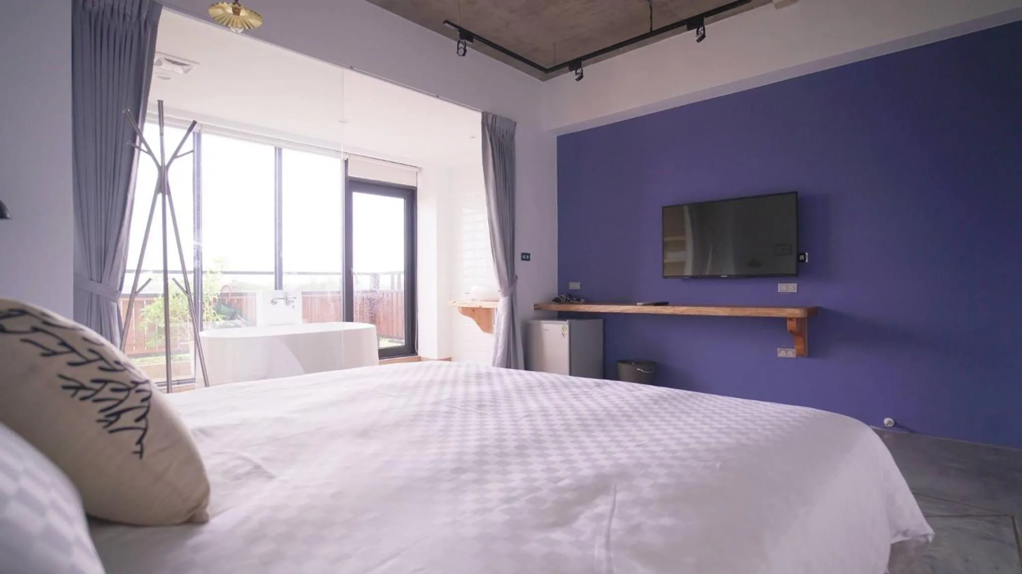 Bed in The Red Hotel