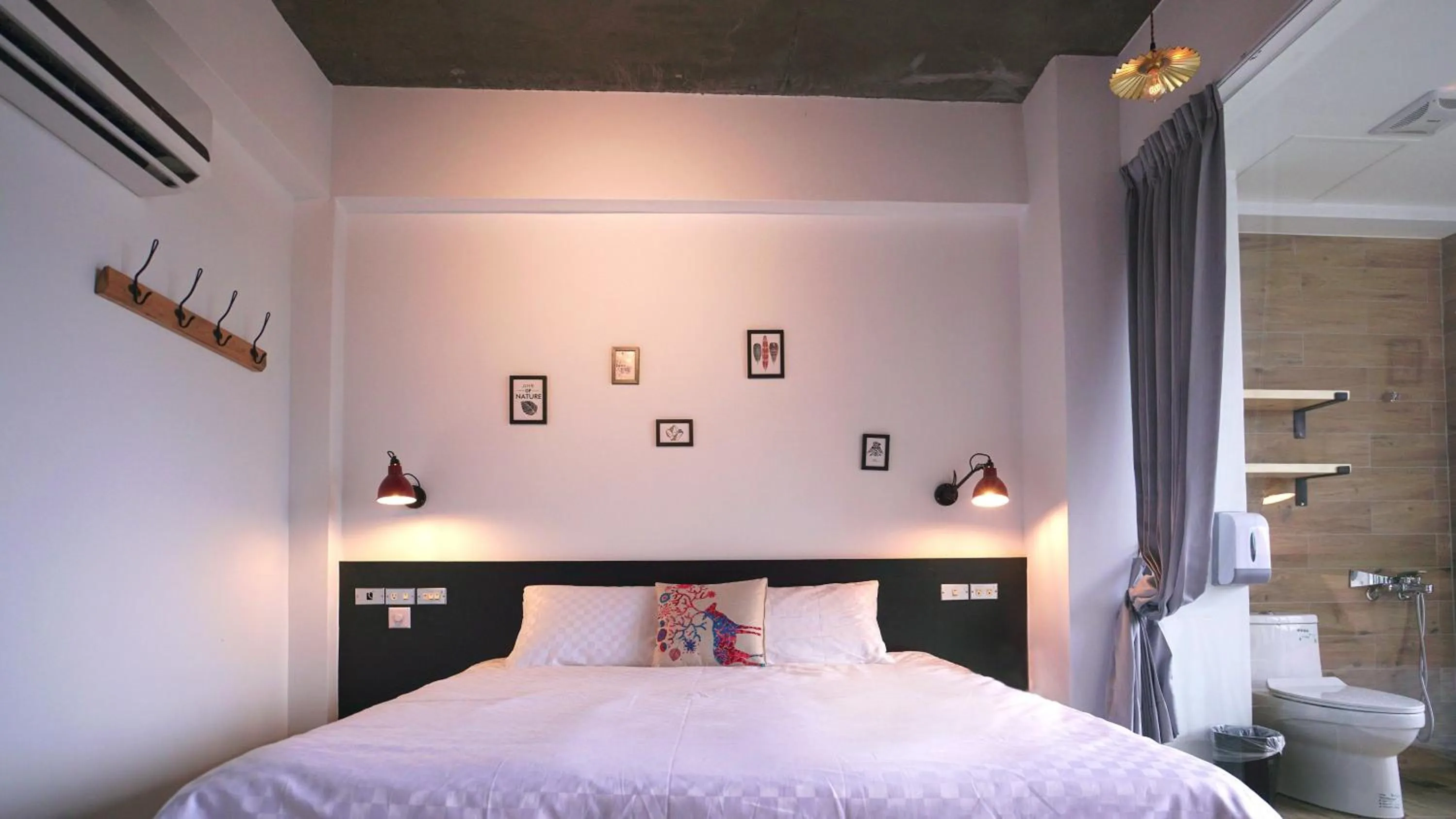 Bed in The Red Hotel