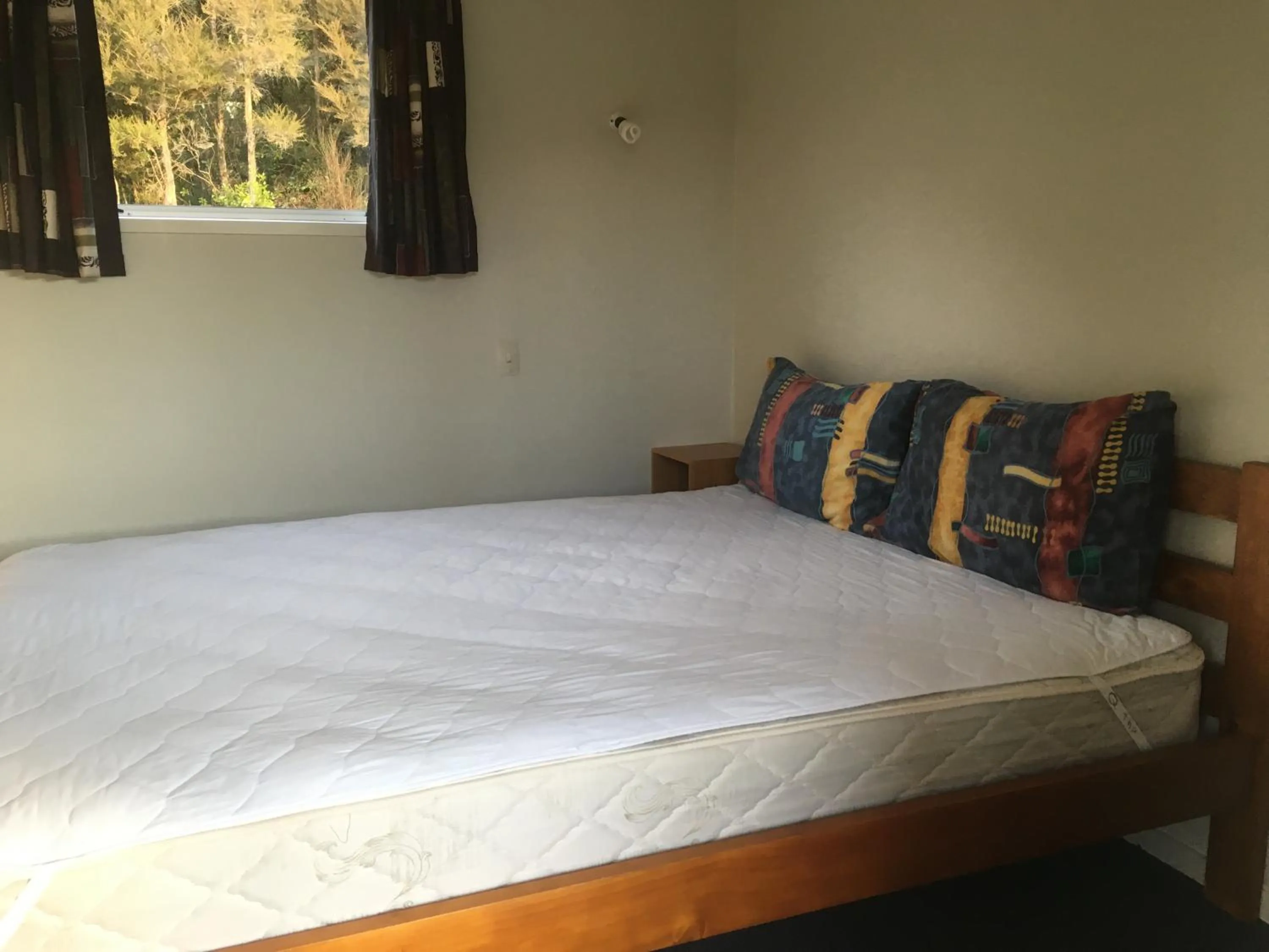 Bed in Tongariro Holiday Park