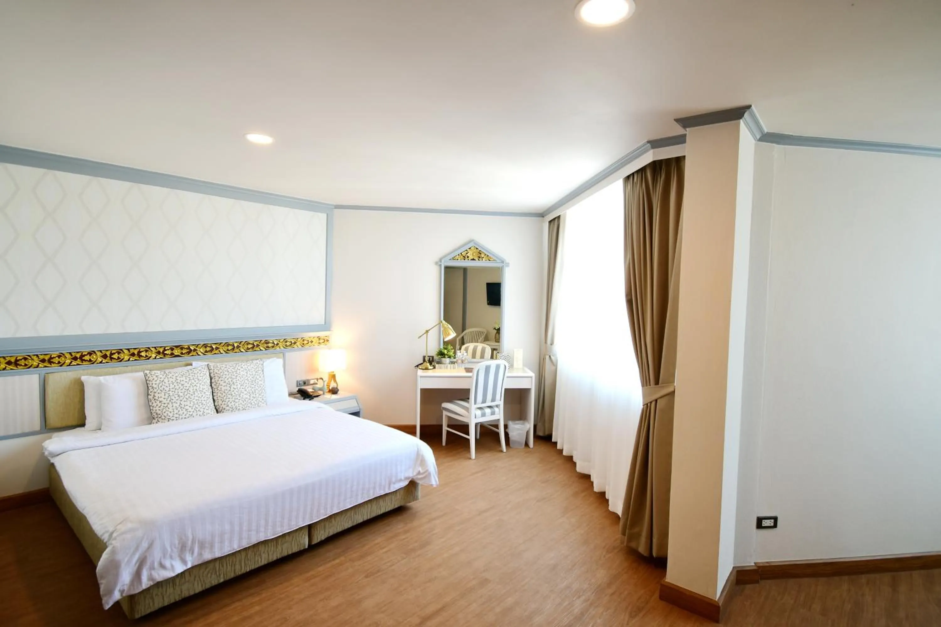 Photo of the whole room, Bed in Wangcome Hotel