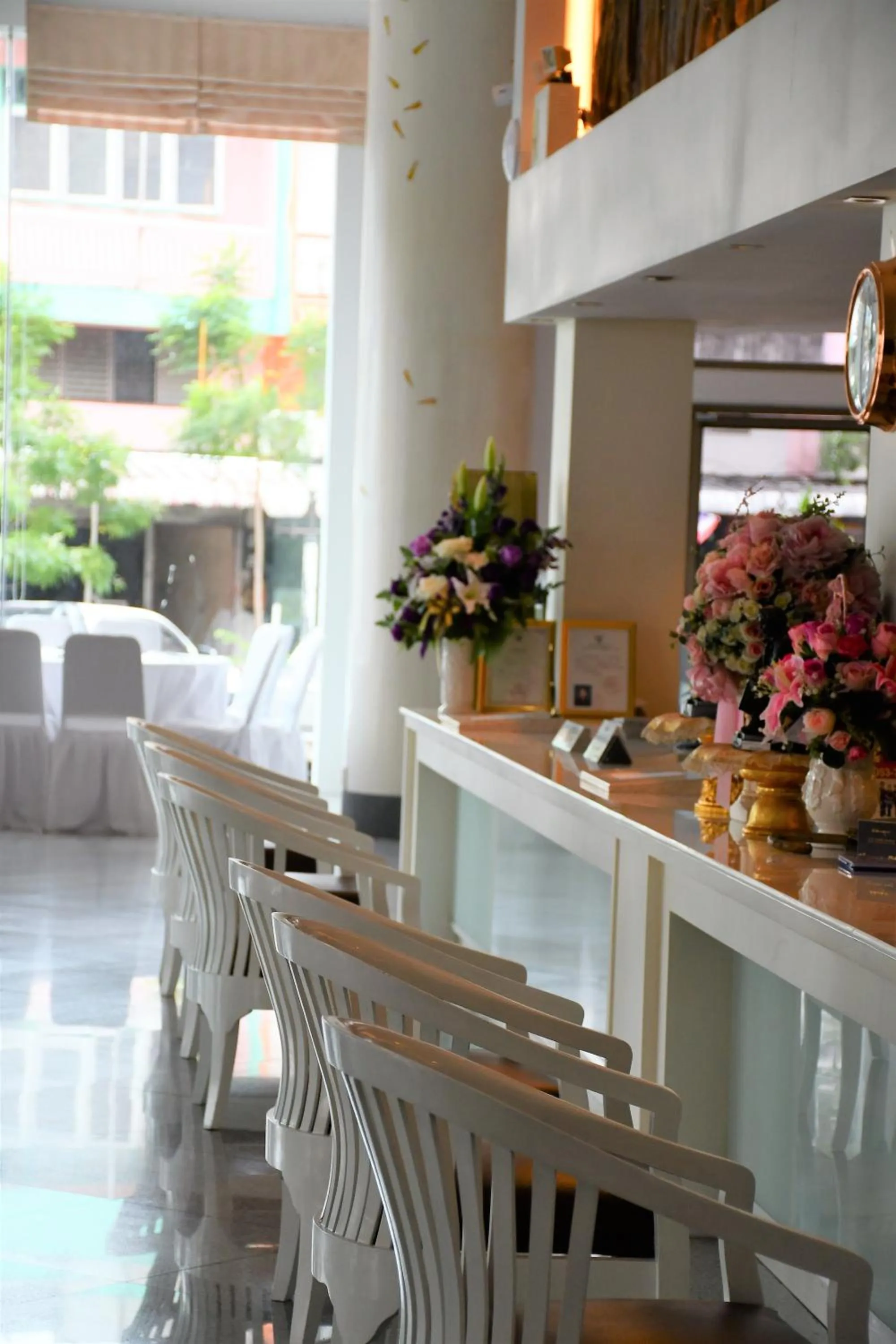 Lobby or reception in Wangcome Hotel