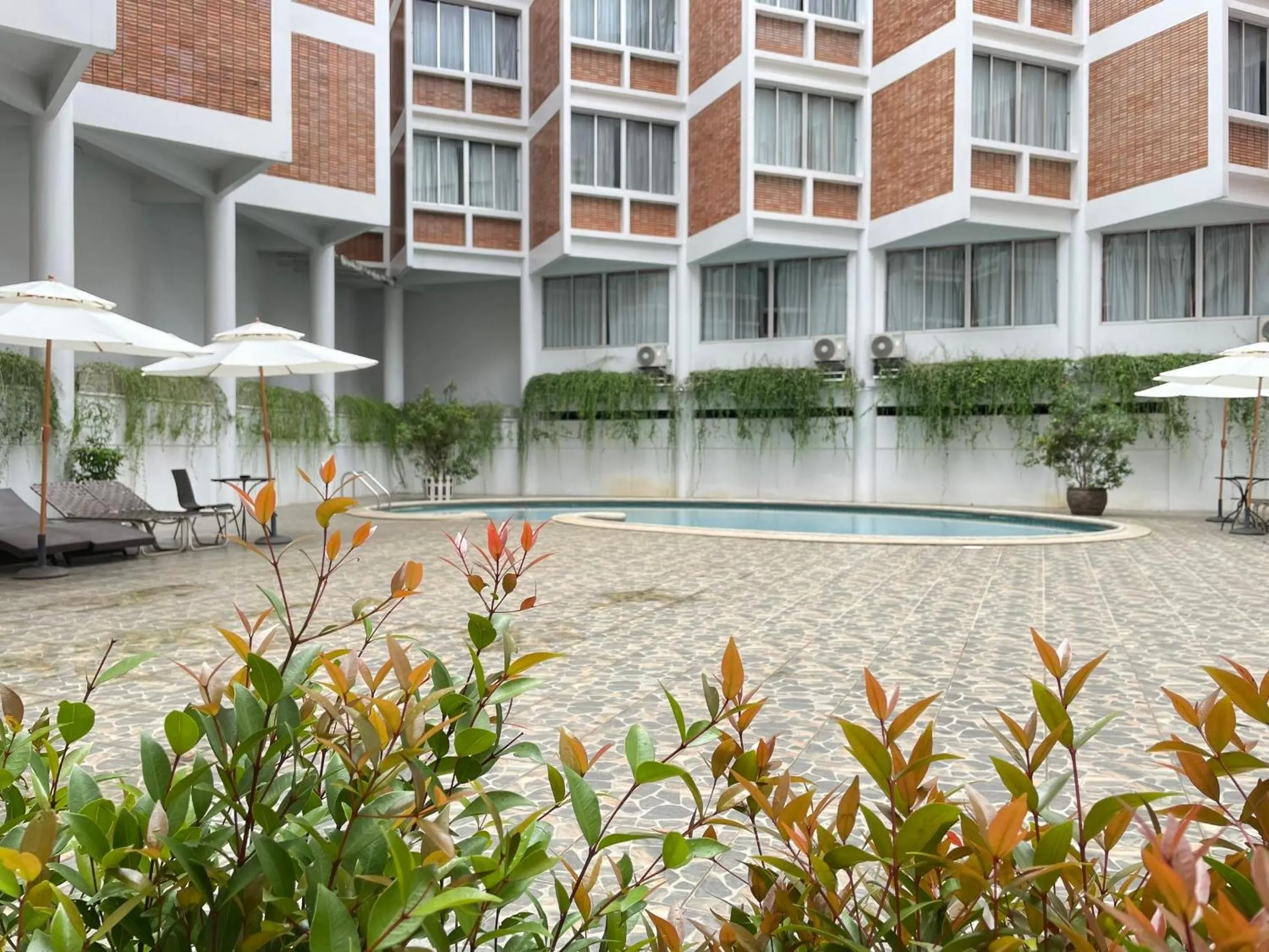 Swimming pool in Wangcome Hotel