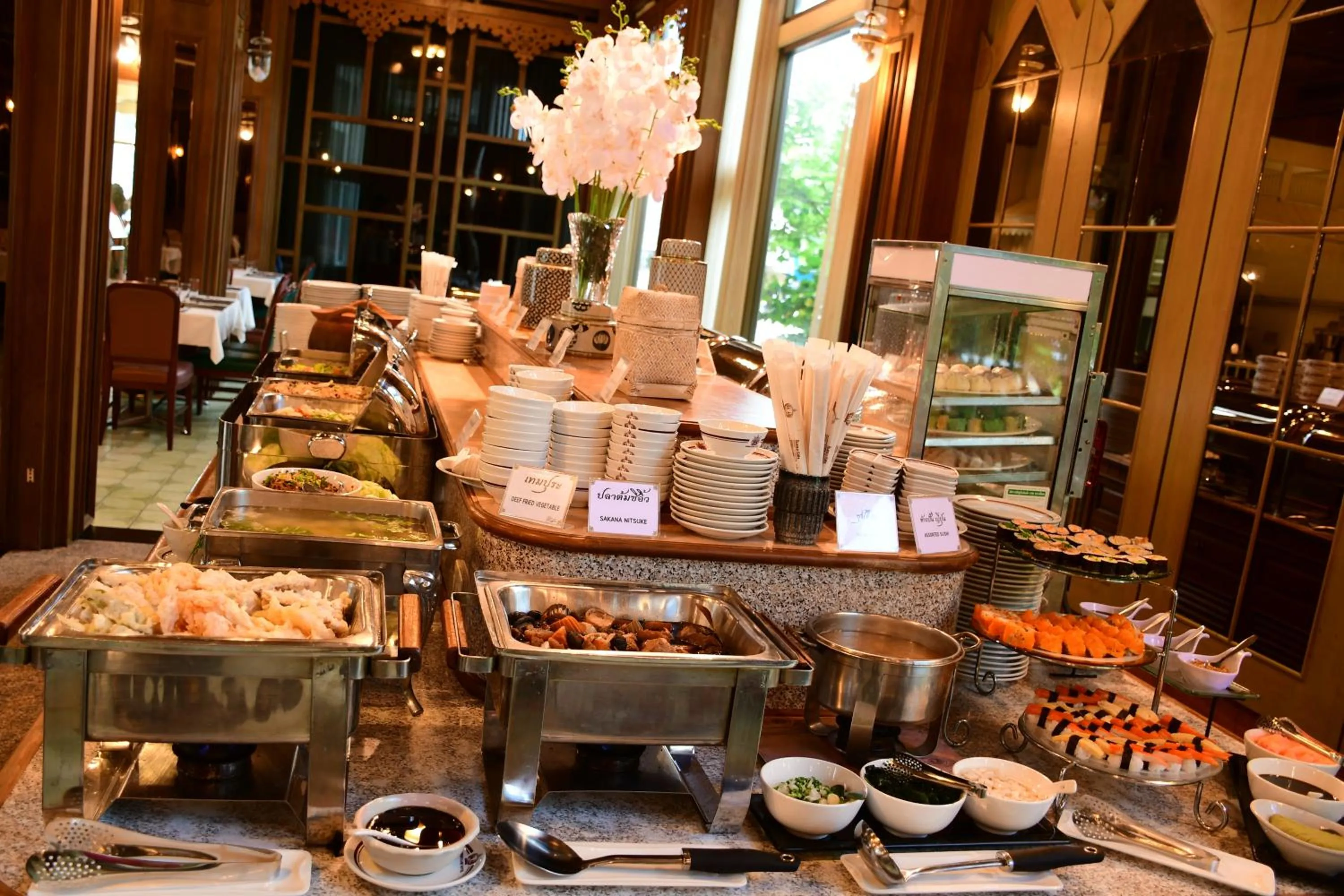 Restaurant/places to eat in Wangcome Hotel