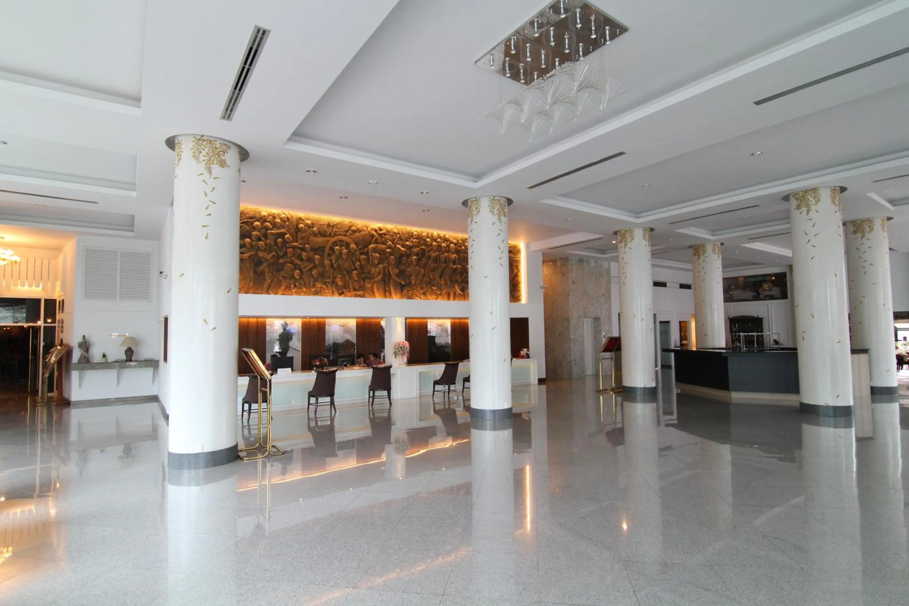 Lobby or reception in Wangcome Hotel