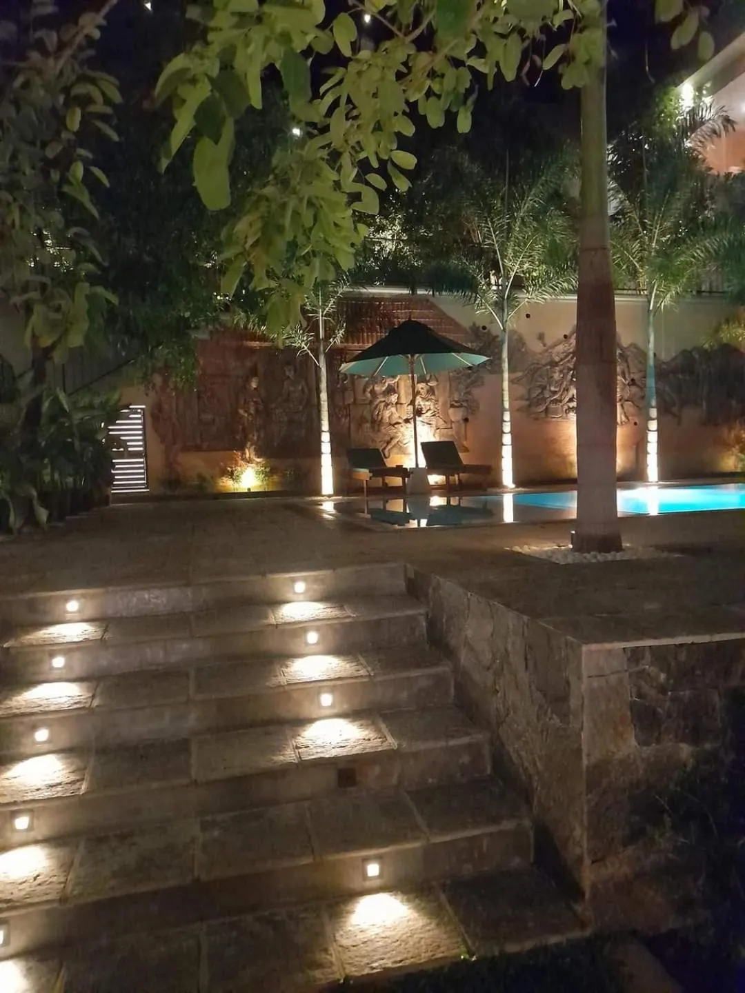 Night in Villa Rumassala Luxury Chalets Unawatuna