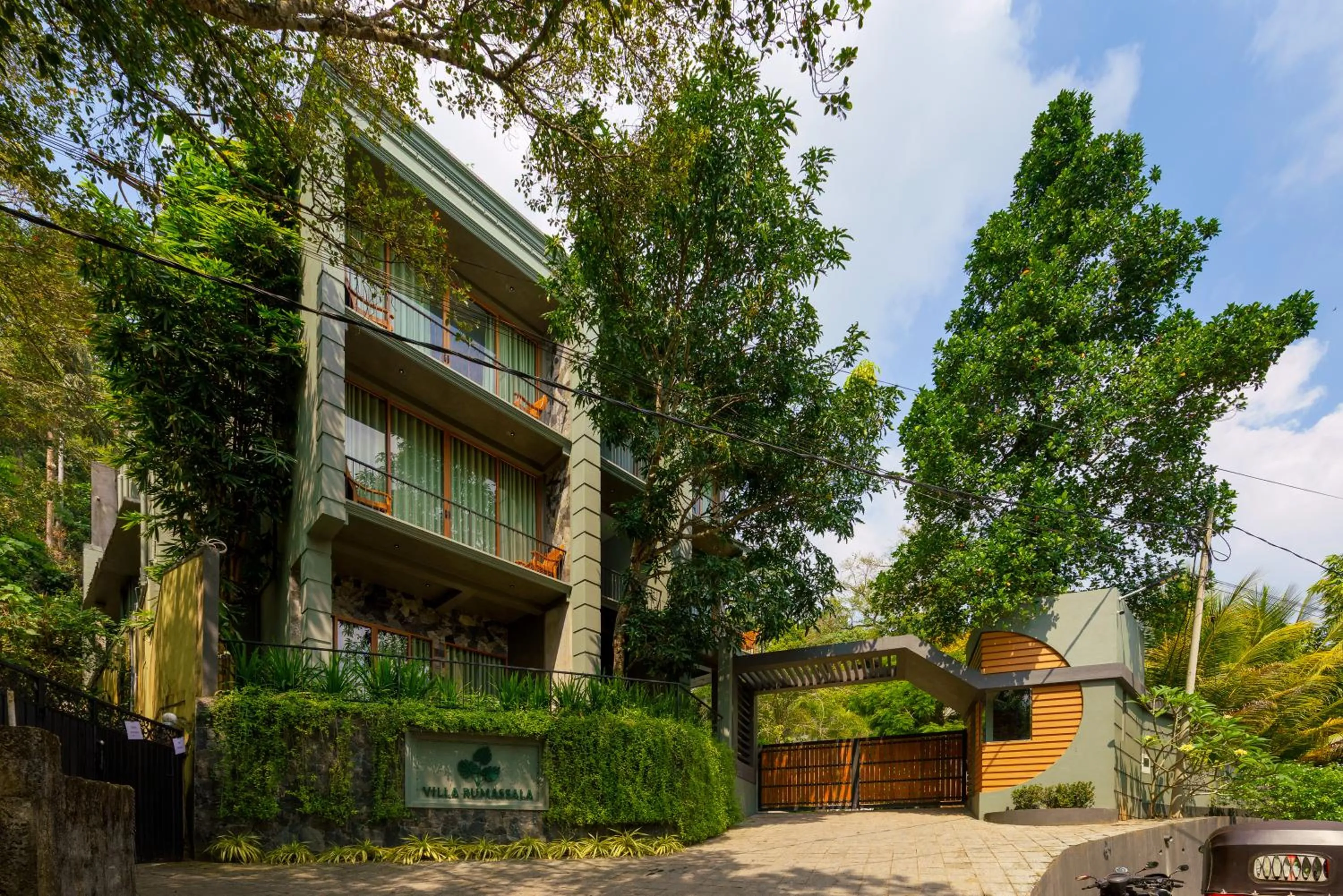 Property building in Villa Rumassala Luxury Chalets Unawatuna