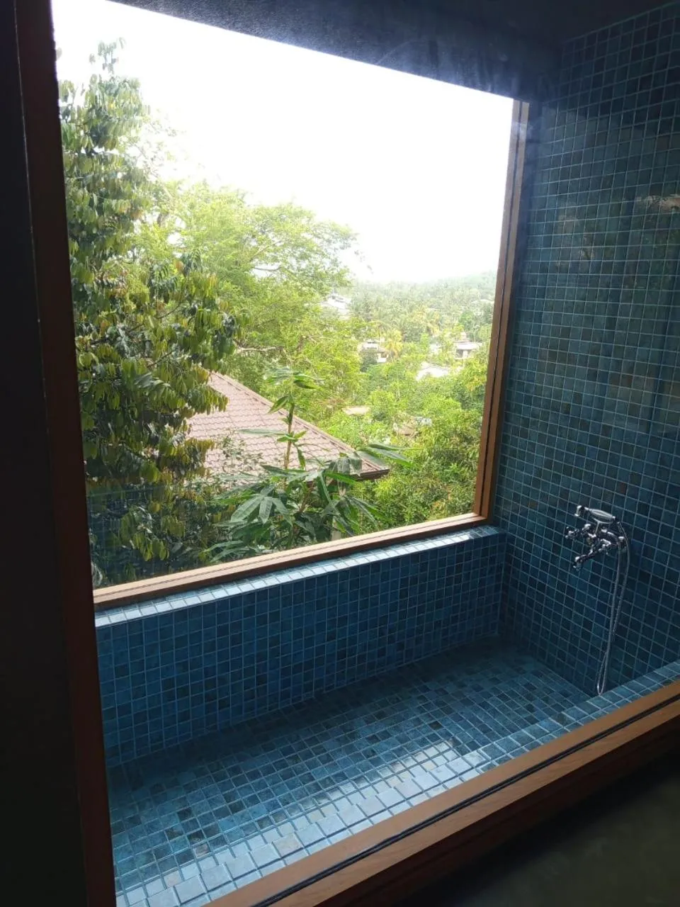 Pool view in Villa Rumassala Luxury Chalets Unawatuna