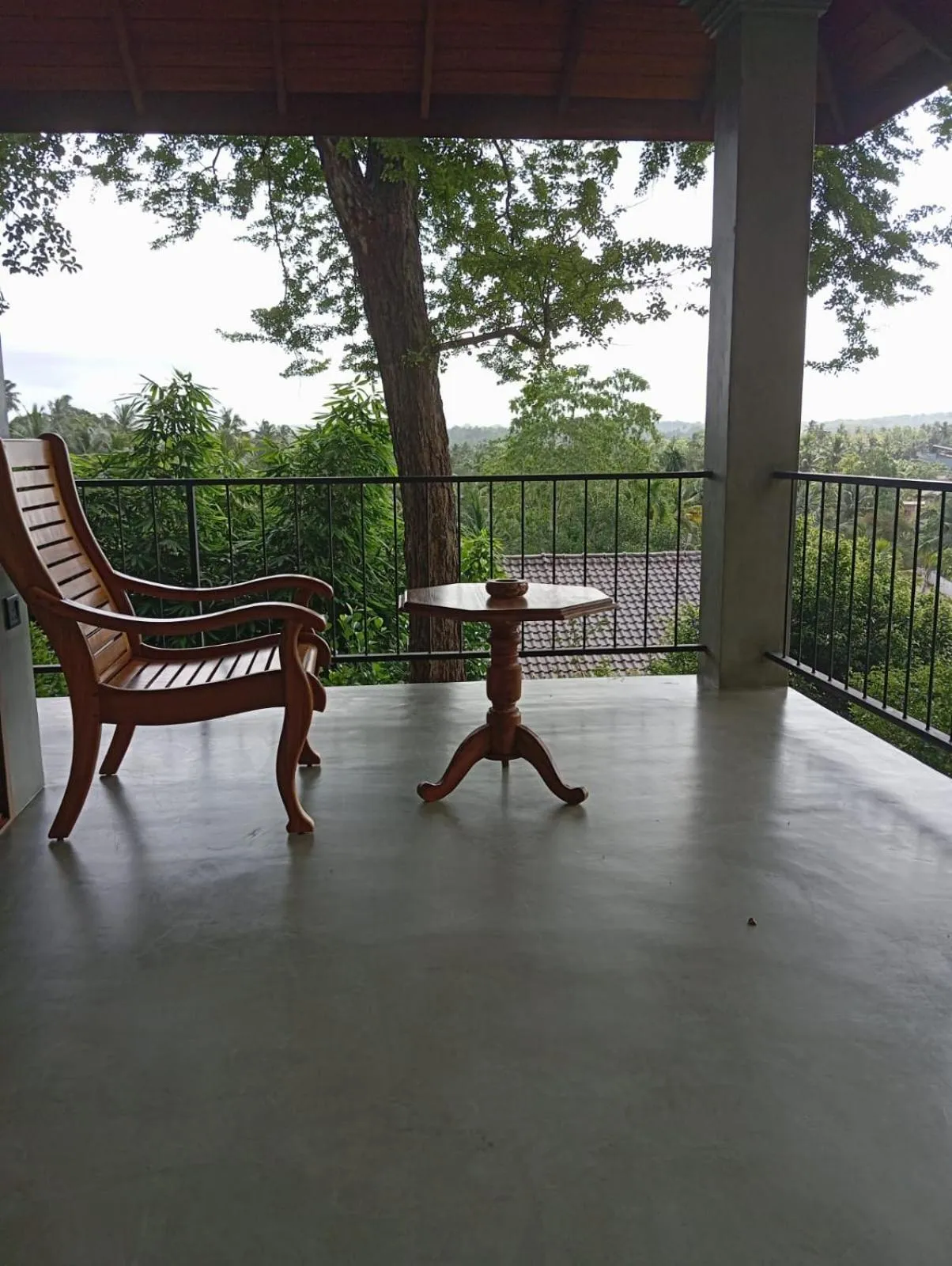 Balcony/Terrace in Villa Rumassala Luxury Chalets Unawatuna