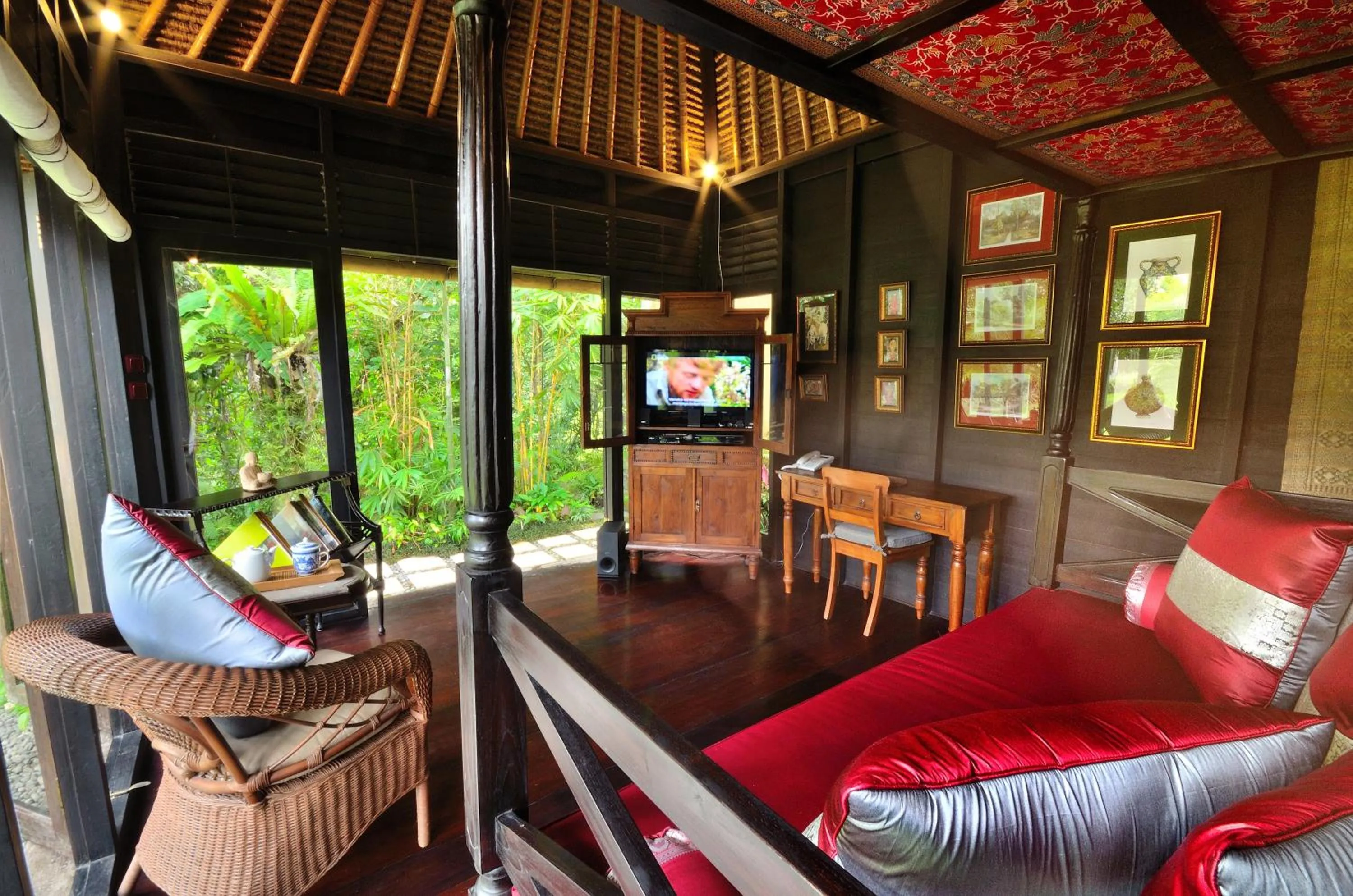 Living room in Jendela Di Bali Villa