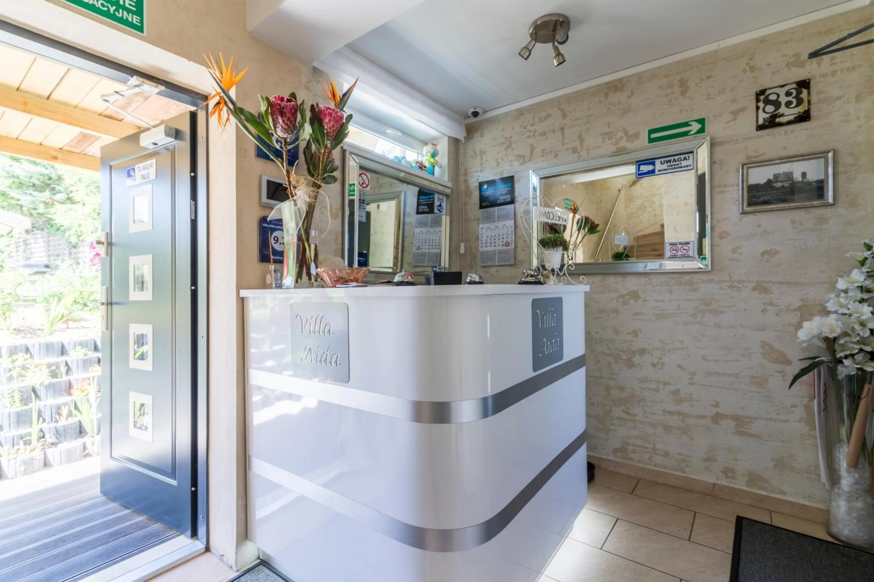 Lobby or reception in Aida POKOJE GOŚCINNE GDAŃSK - ROOMS & FREE PARKING