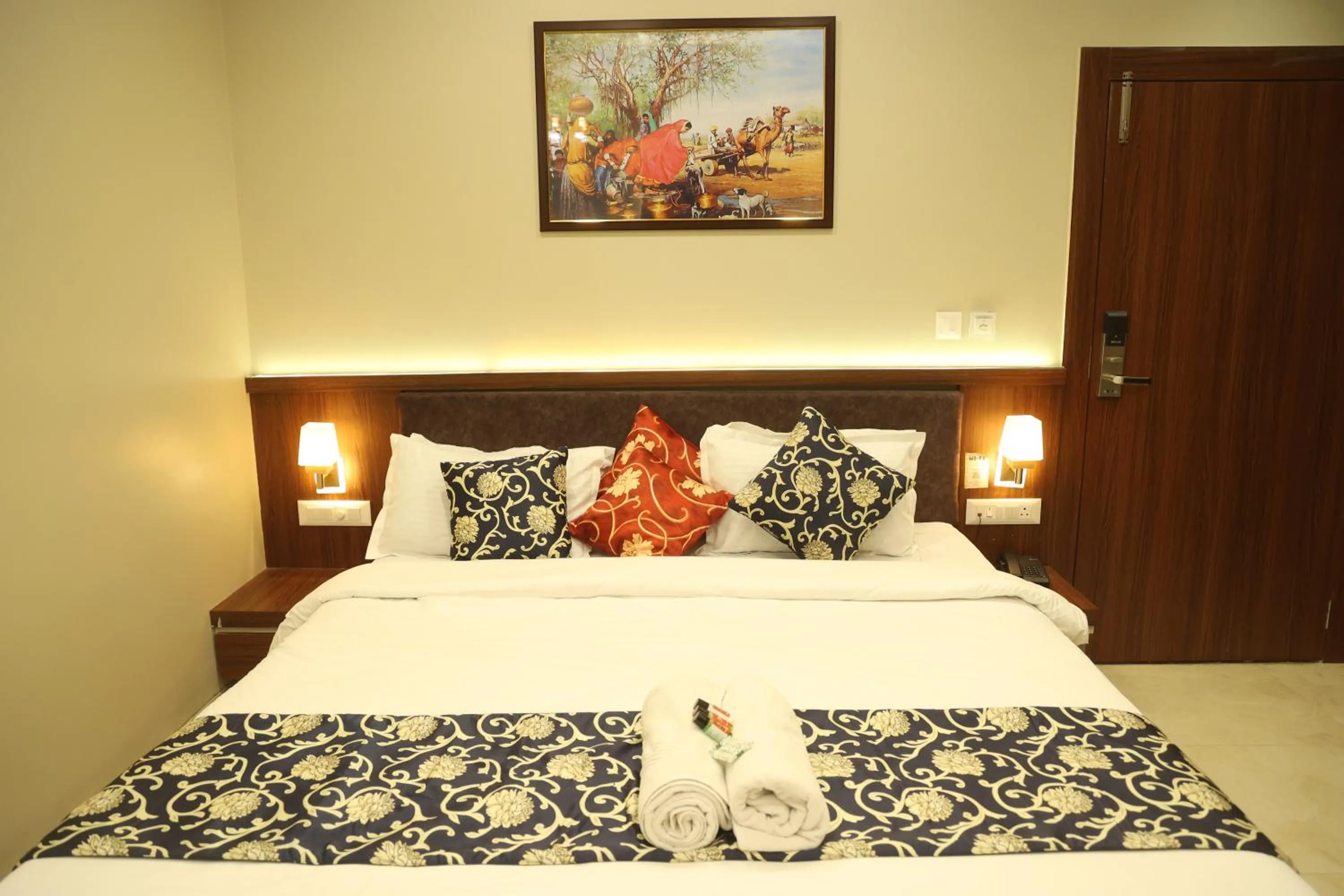 Bed in Shiv Hari heritage