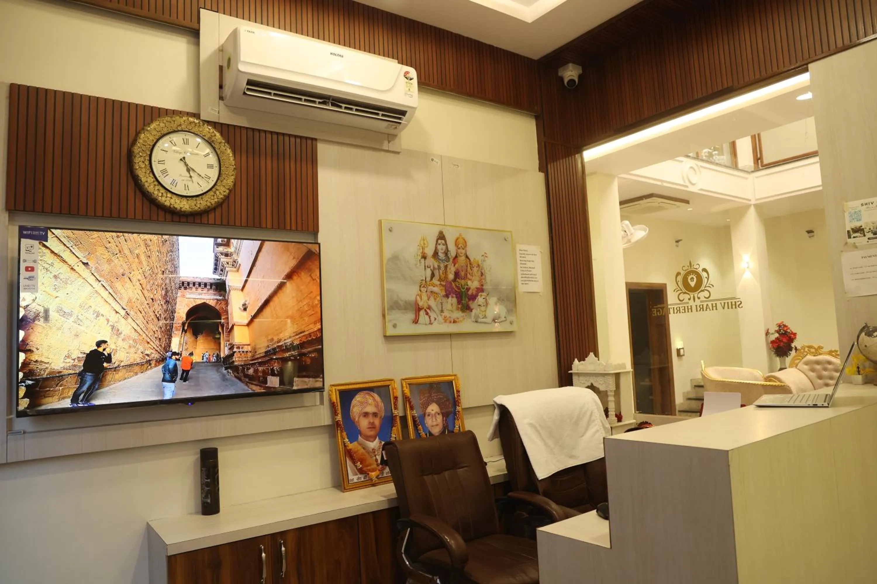 Lobby or reception in Shiv Hari heritage