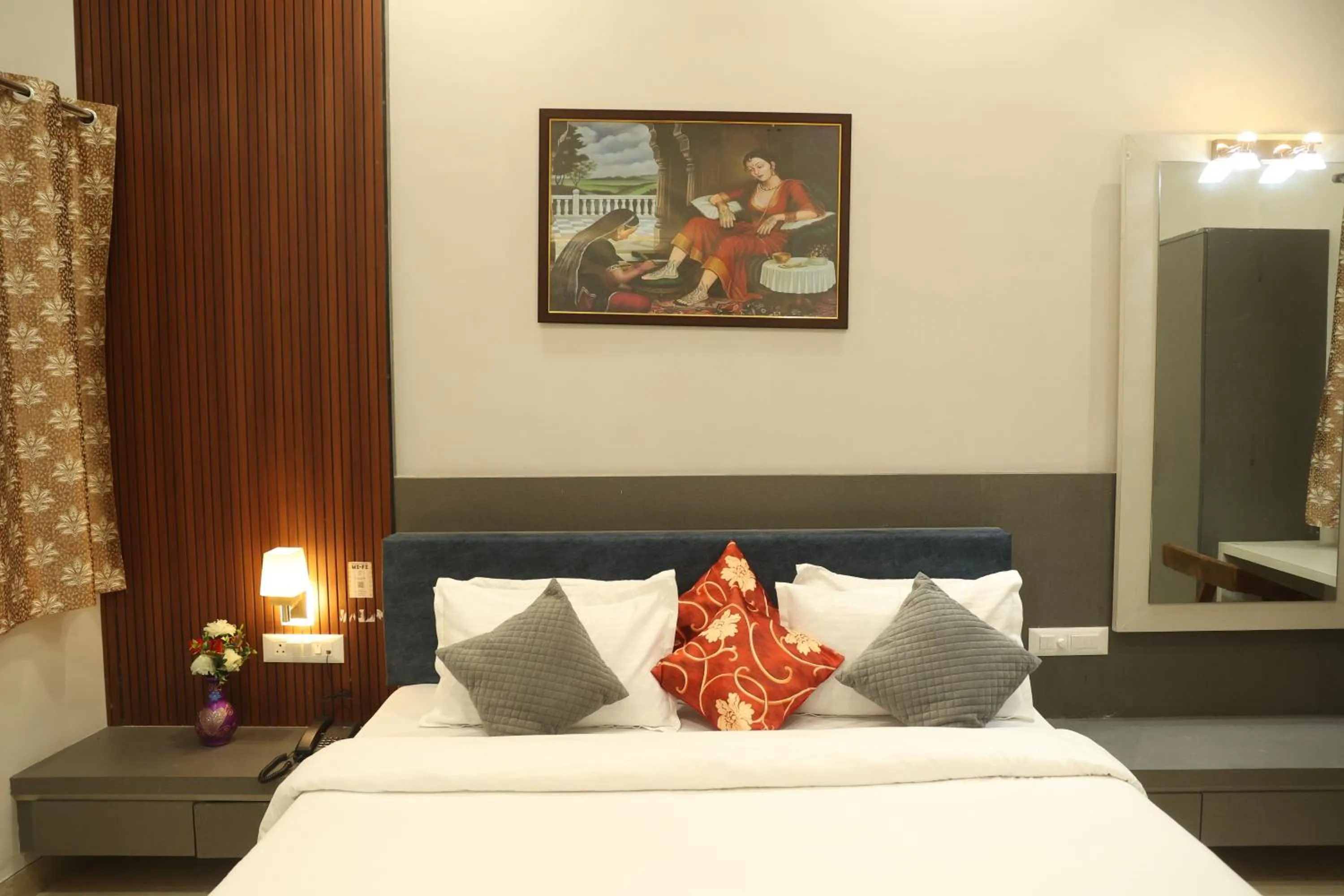 Bed in Shiv Hari heritage