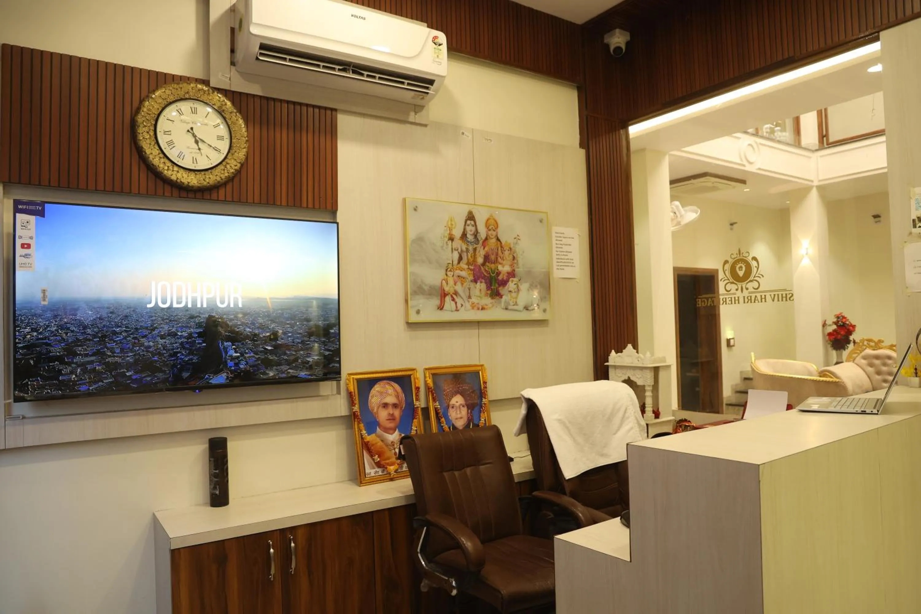 Lobby or reception in Shiv Hari heritage