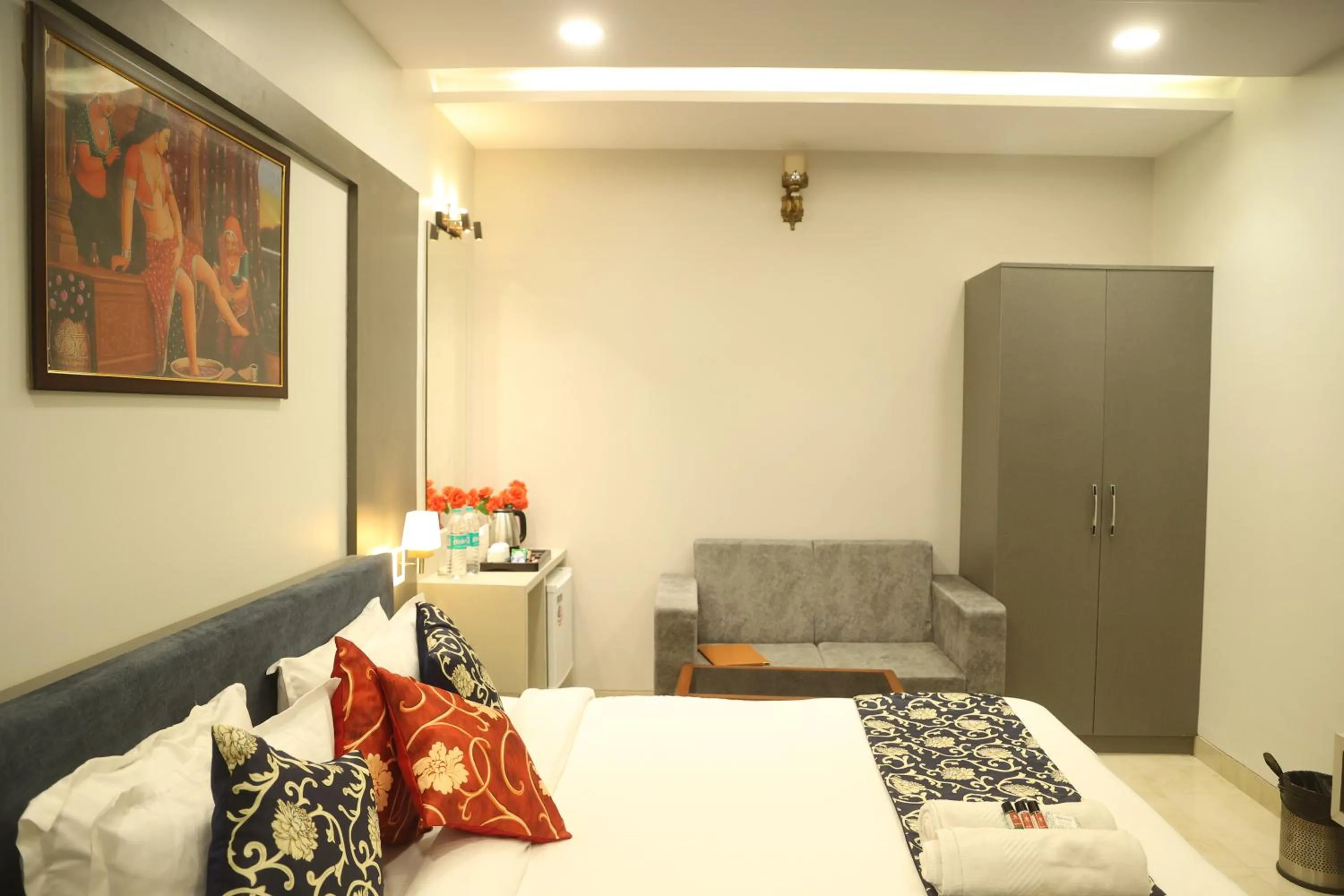 Bed in Shiv Hari heritage