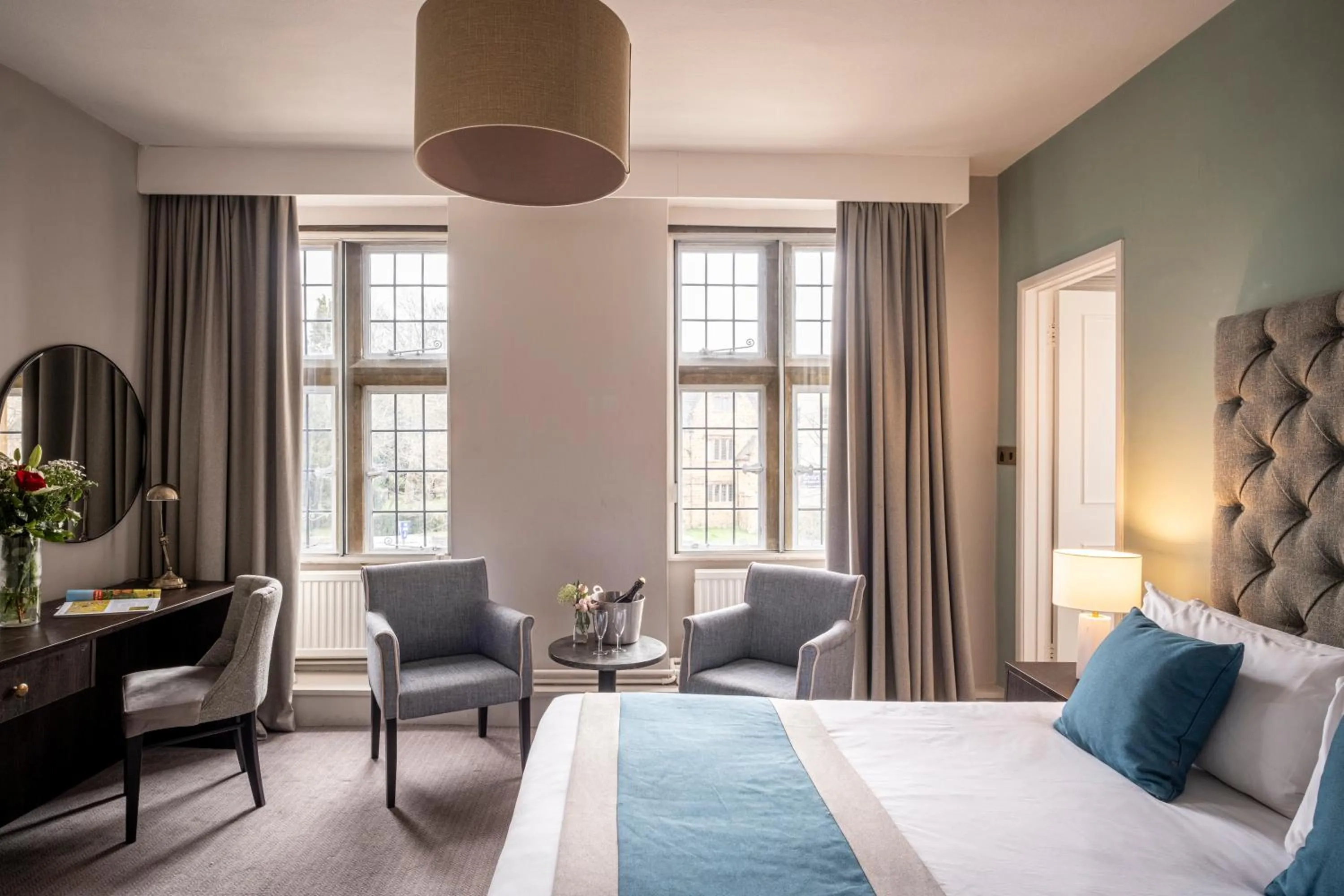 Bed in Whately Hall Hotel