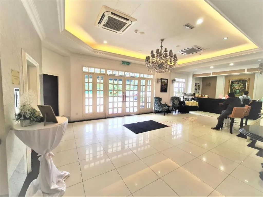 Lobby or reception in Merdeka Hotel Kluang