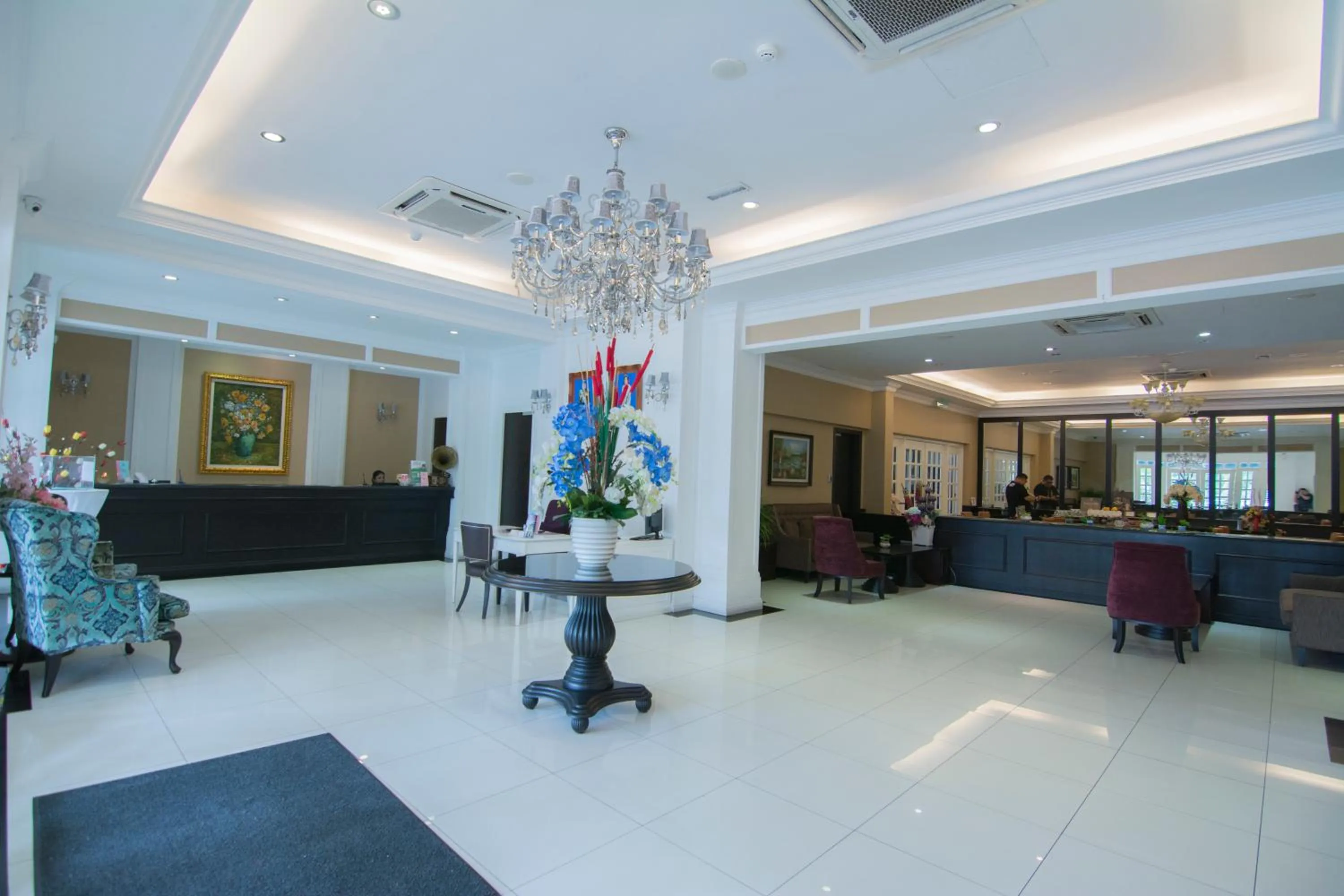 Lobby or reception in Merdeka Hotel Kluang
