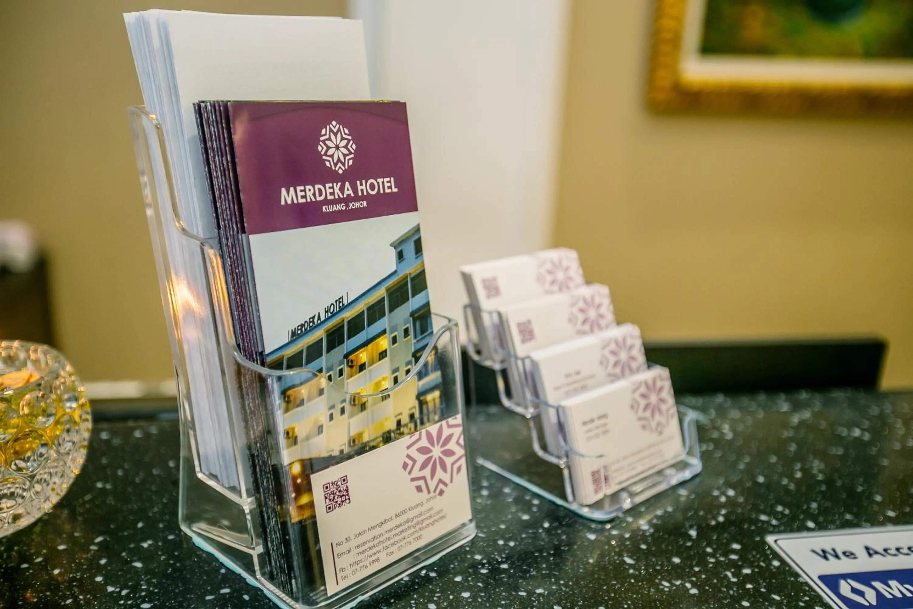 Lobby or reception in Merdeka Hotel Kluang