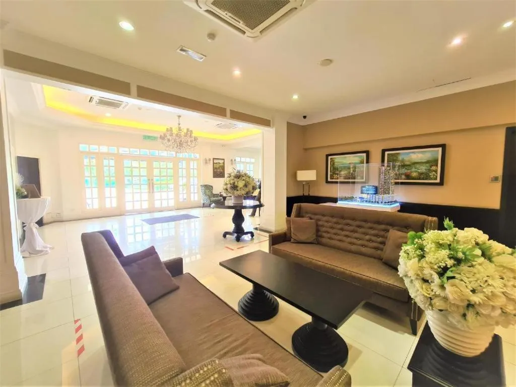 Lobby or reception in Merdeka Hotel Kluang