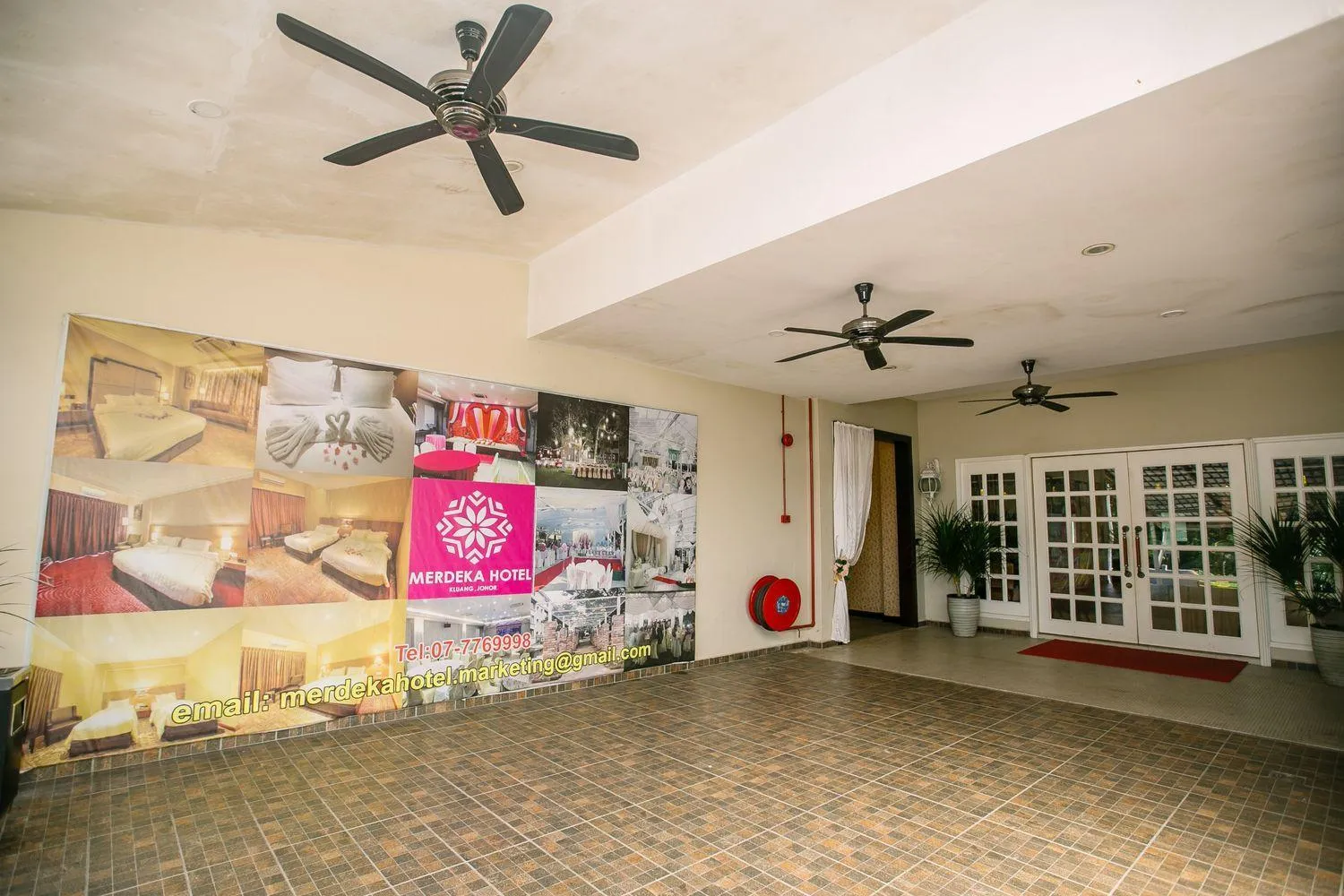 Property building in Merdeka Hotel Kluang